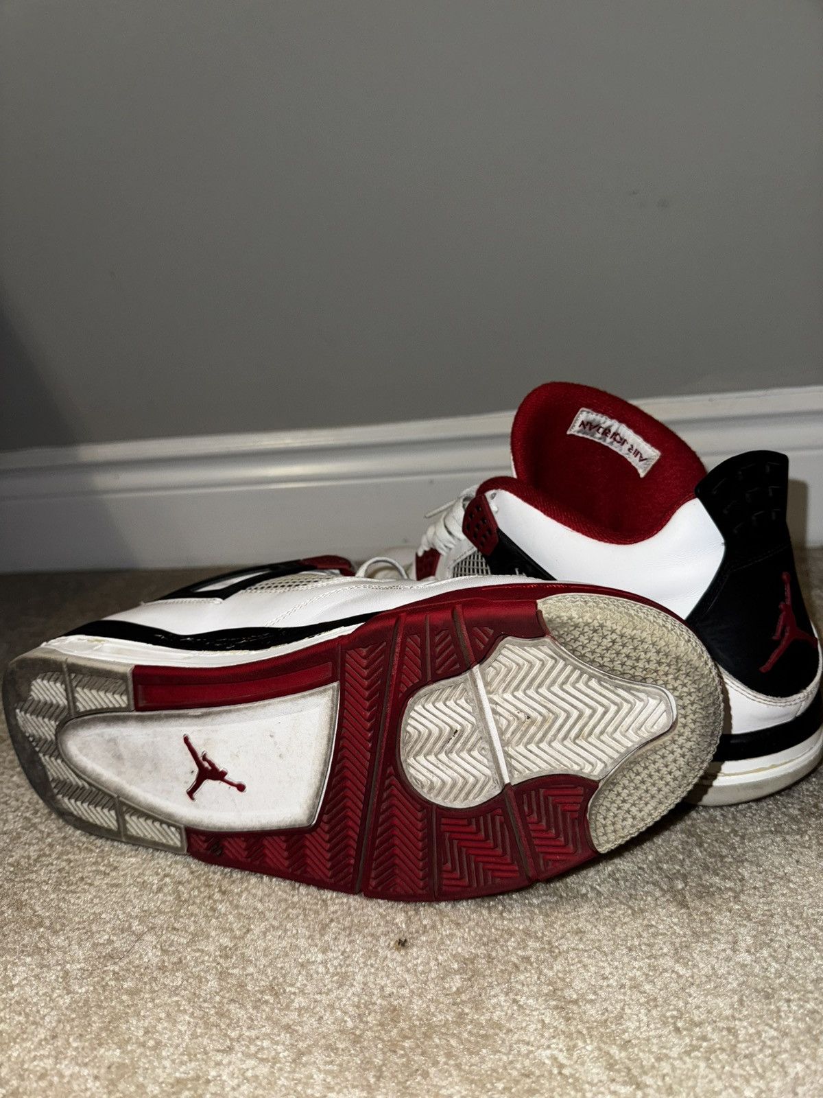 Jordan Brand Jordan 4 Fire Red Size US 14 / EU 47 - 3 Thumbnail