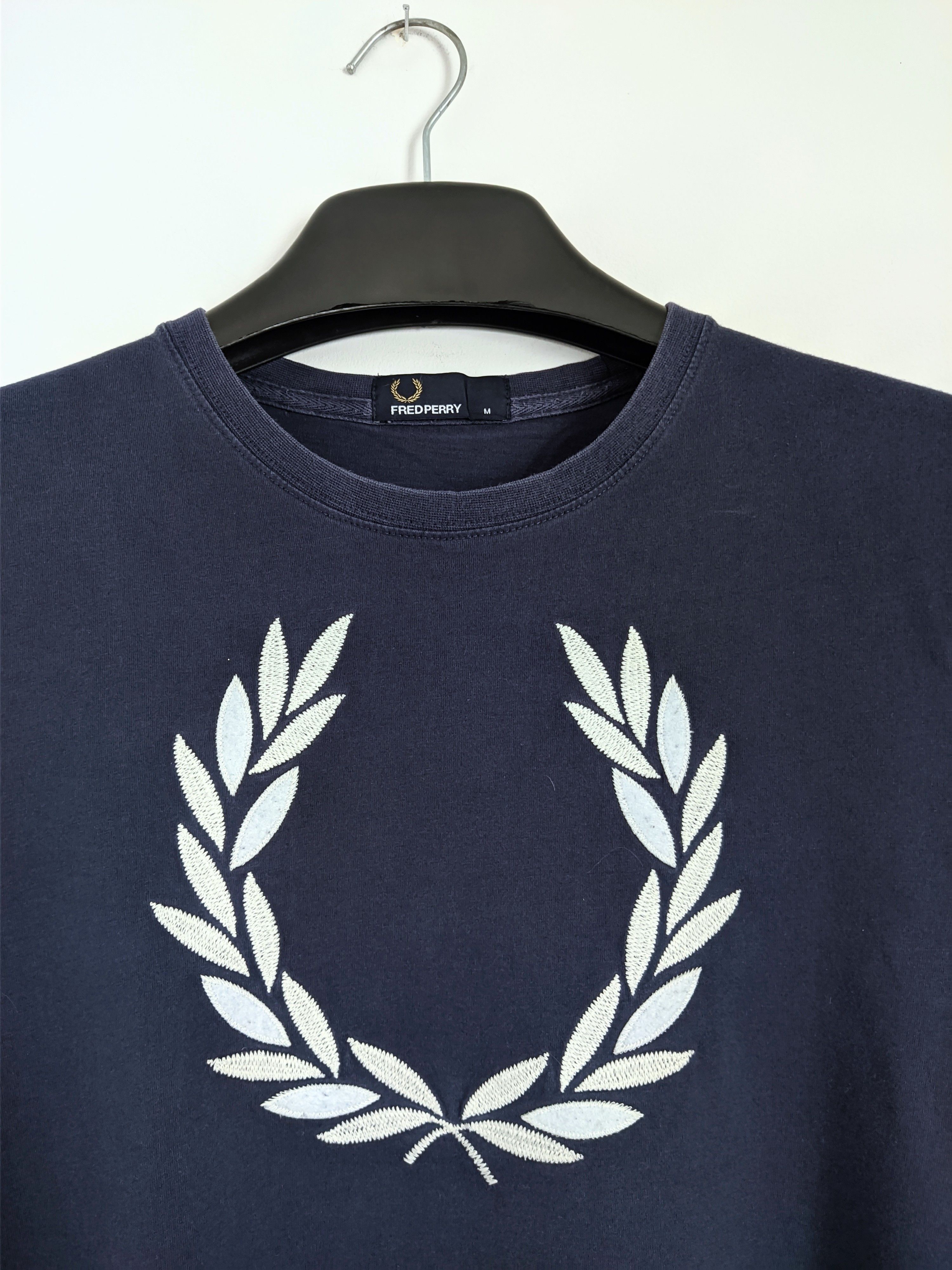 Fred Perry Vintage fred perry tshirt big logo 90s Size US M / EU 48-50 / 2 - 7 Thumbnail