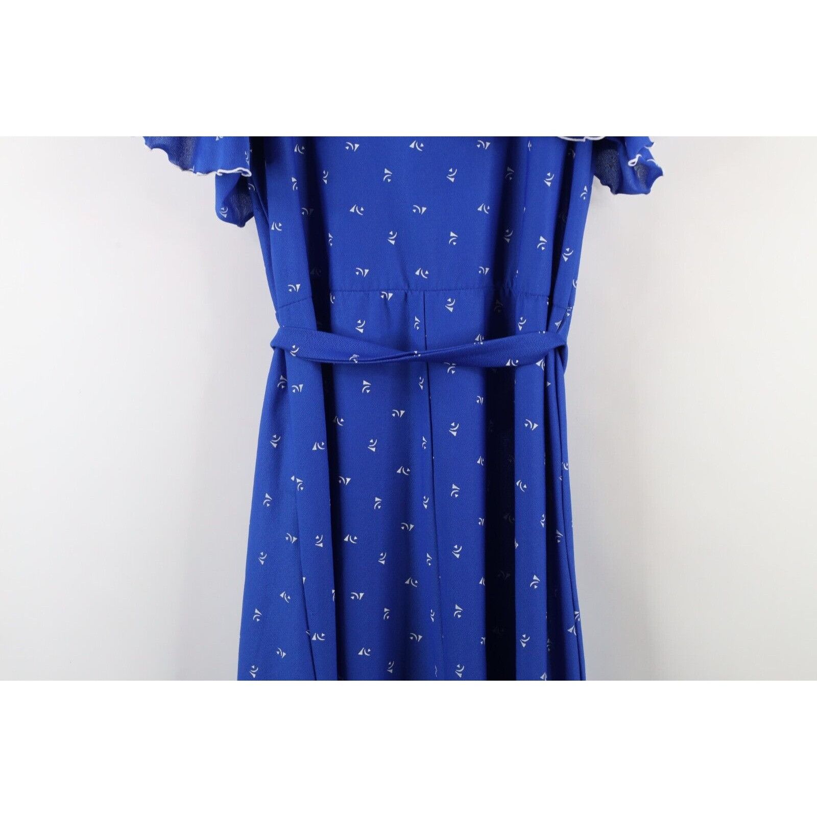 Vintage Vintage 70s Streetwear Distressed Belted Collared Dress Size S / US 4 / IT 40 - 16 Thumbnail