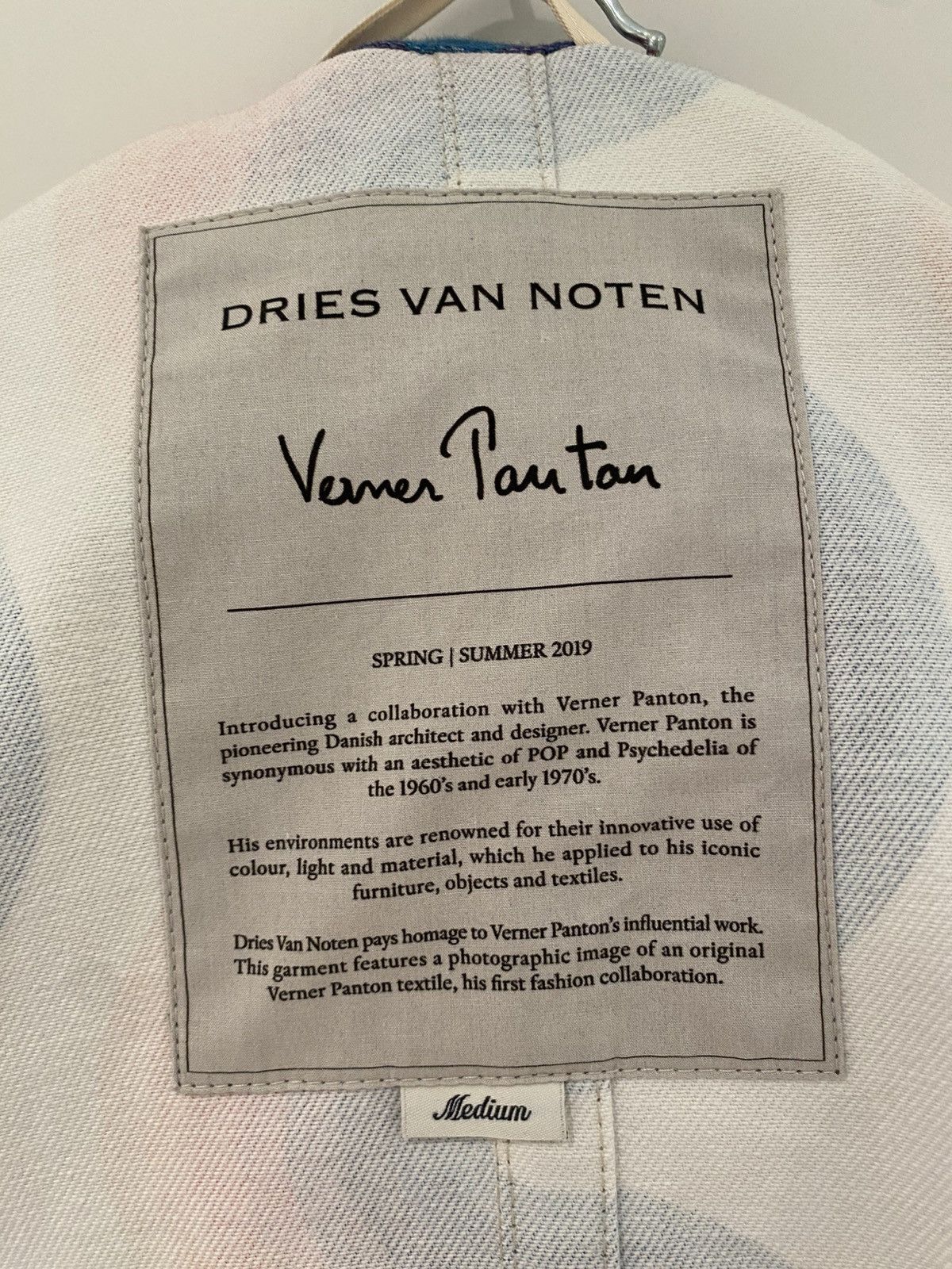 Dries Van Noten Dries Van Noten x Verner Panton Jacket | Grailed