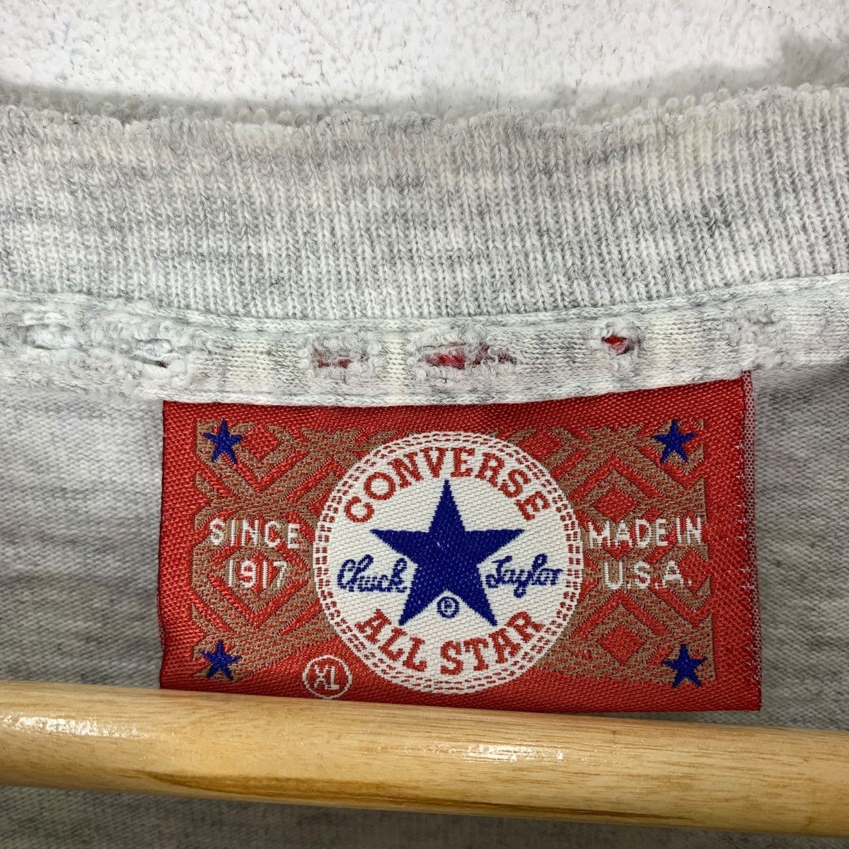 Converse Vintage 90s CONVERSE ALL STAR Usa Chuck Taylor Shirt Size US XL / EU 56 / 4 - 5 Thumbnail