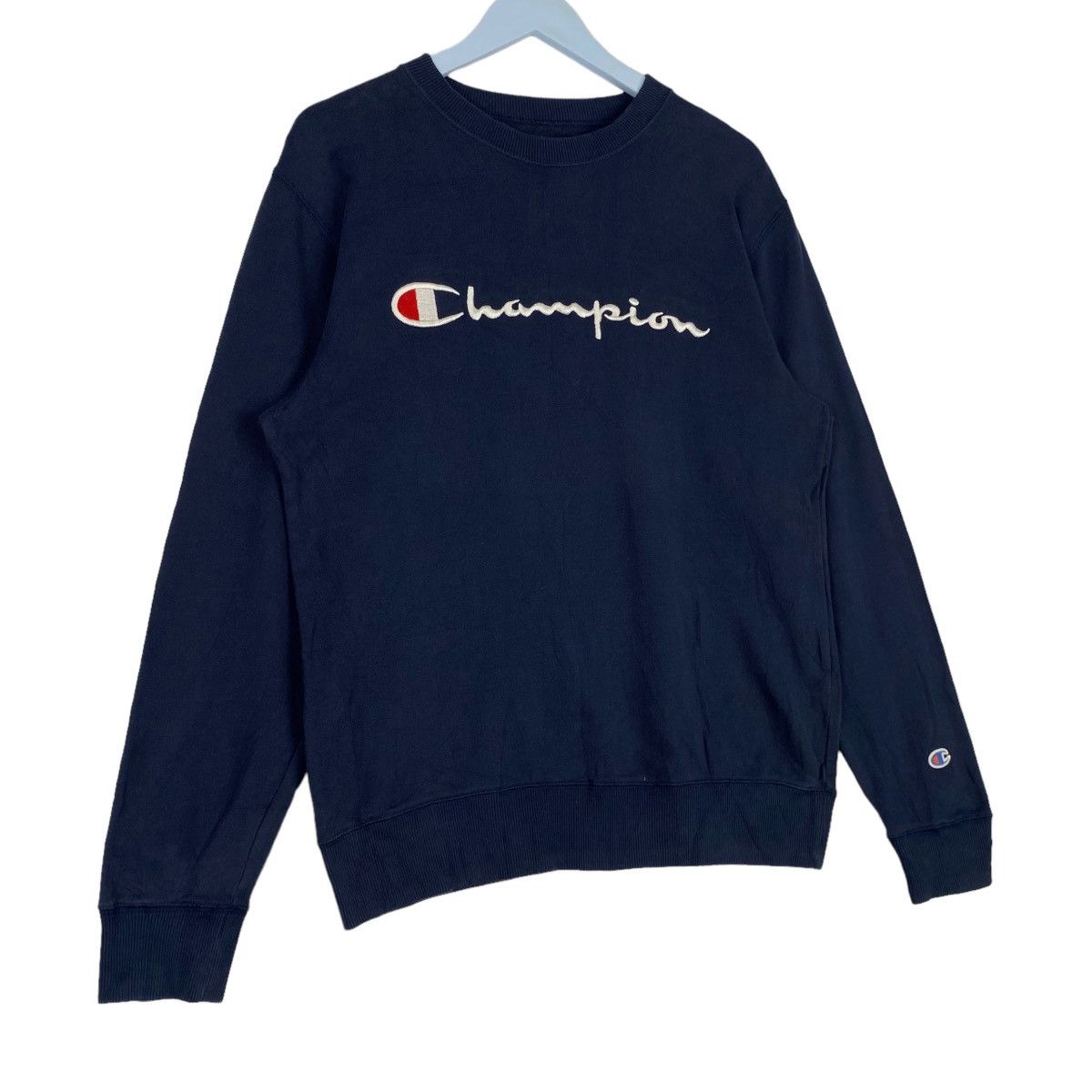 Champion × Vintage Vintage Champion Embroidered Logo Crewneck Sweatshirt Size US M / EU 48-50 / 2 - 3 Thumbnail