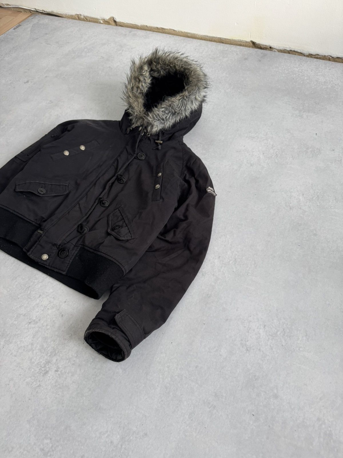 Japanese Brand Vintage 90s Japan Style Faux Fur Y2k Jacket Size L / US 10 / IT 46 - 4 Thumbnail