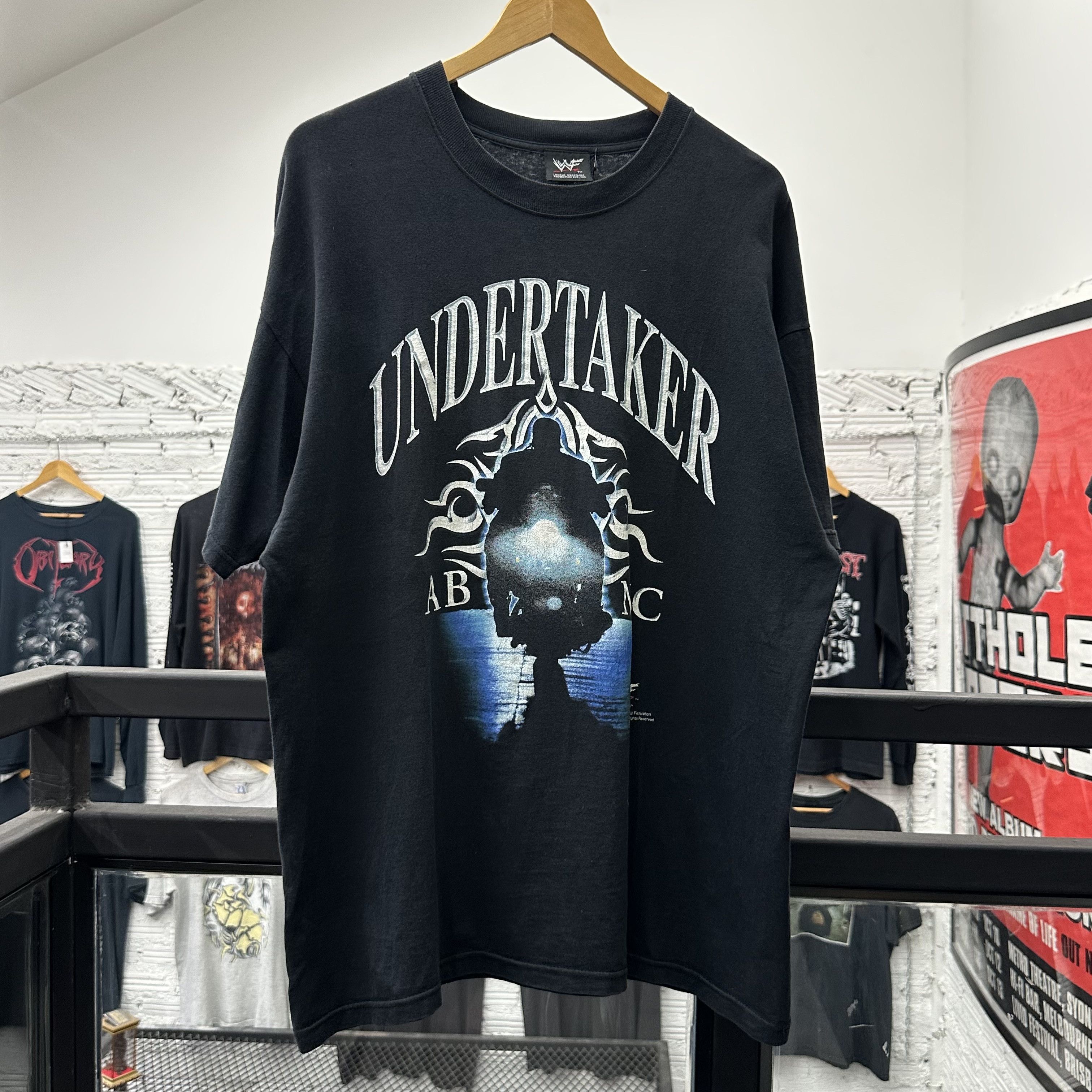 WWF The Undertaker Vintage 2000 WWF Shirt Size US XL / EU 56 / 4 - 1 Thumbnail