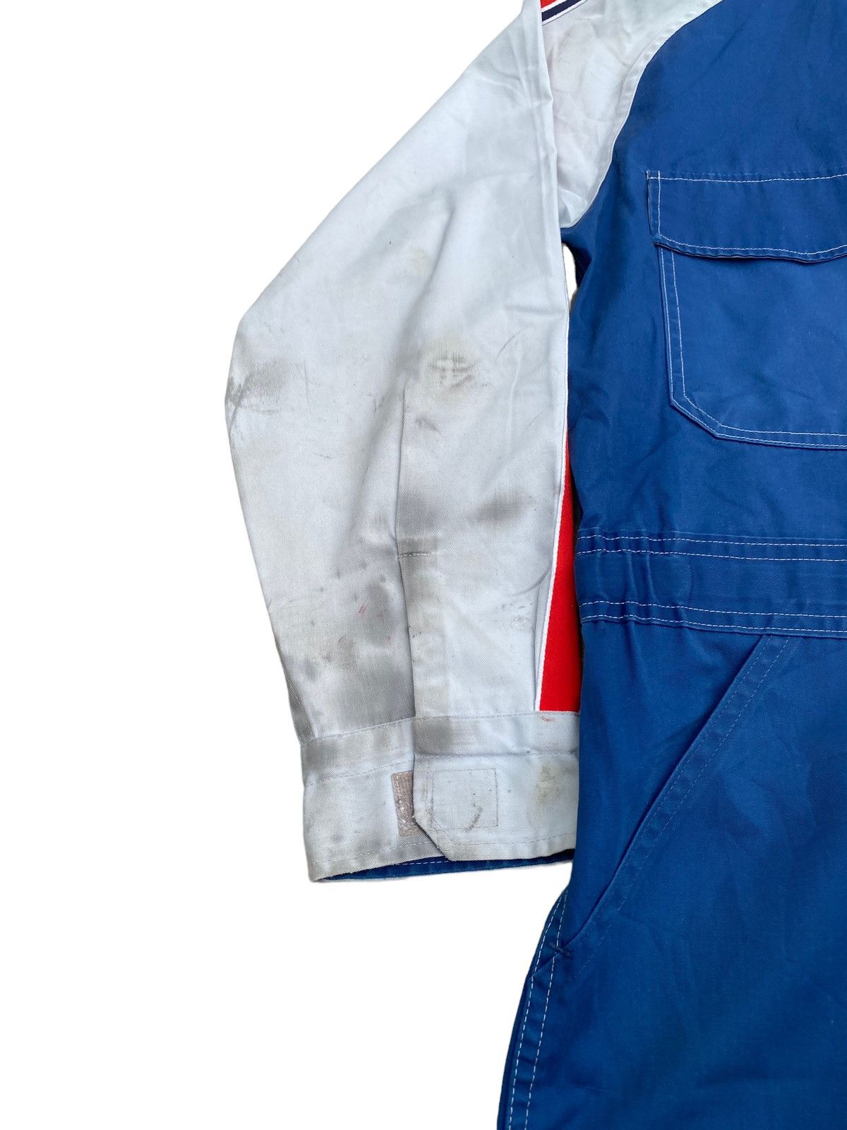 Japanese Brand Vintage Mitsubishi MMC overall Jumpsuit Size US 36 / EU 52 - 4 Thumbnail
