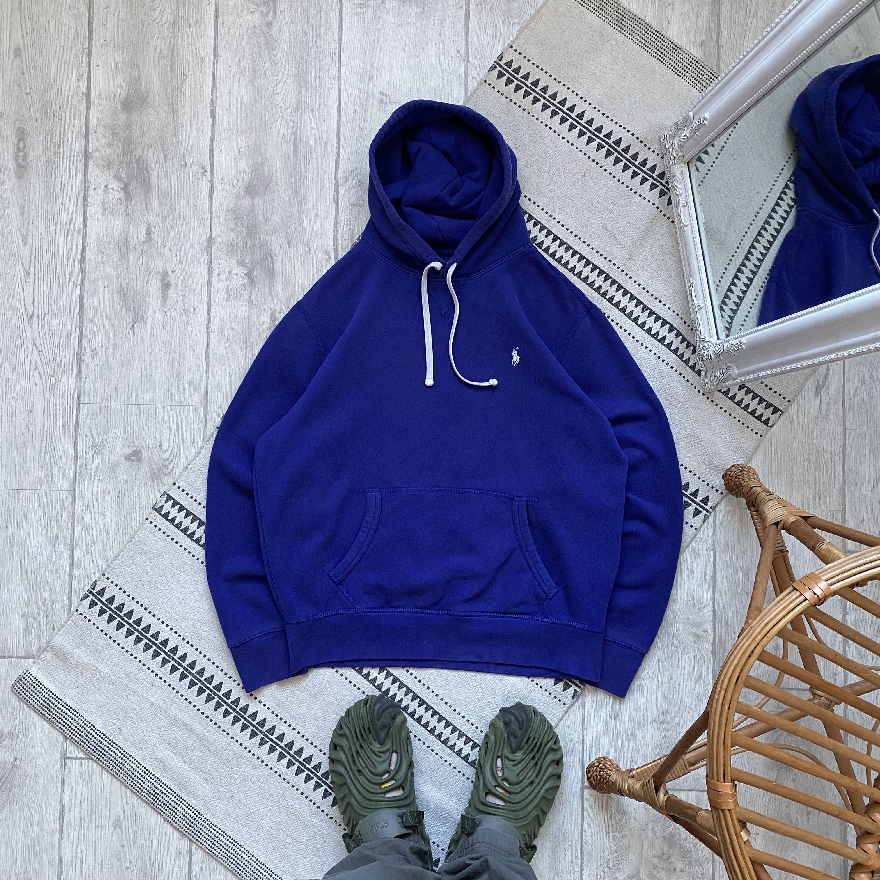 Polo Ralph Lauren 🏇Vintage 00s Polo Ralph Lauren boxy hoodie Y2K Size US M / EU 48-50 / 2 - 1 Thumbnail