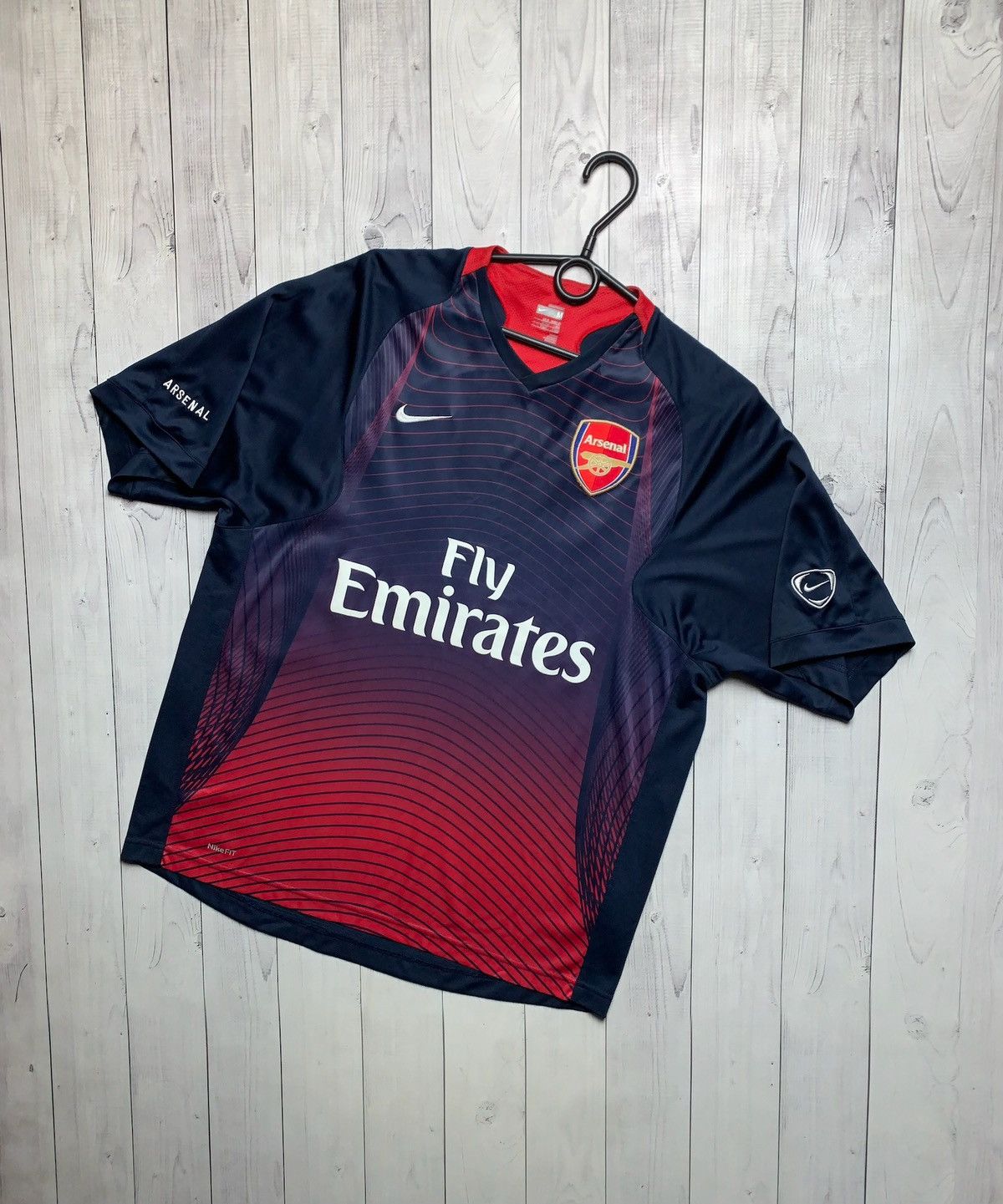 Nike × Vintage Vintage Nike Arsenal soccer jersey size M logo rare Size US M / EU 48-50 / 2 - 1 Thumbnail