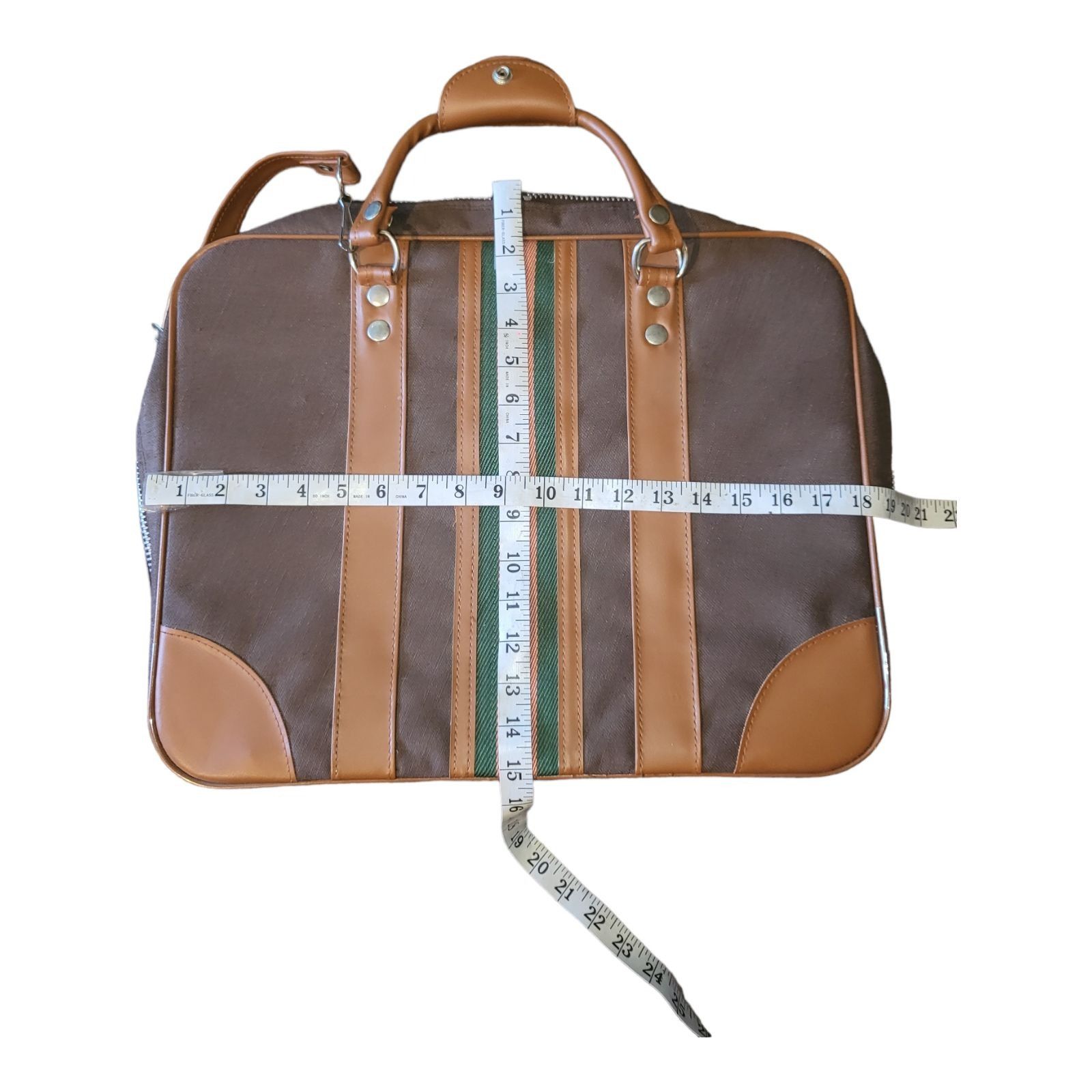 Vintage Vintage National Specialty MFG Company Portfolio Bag Brown A Size ONE SIZE - 4 Thumbnail