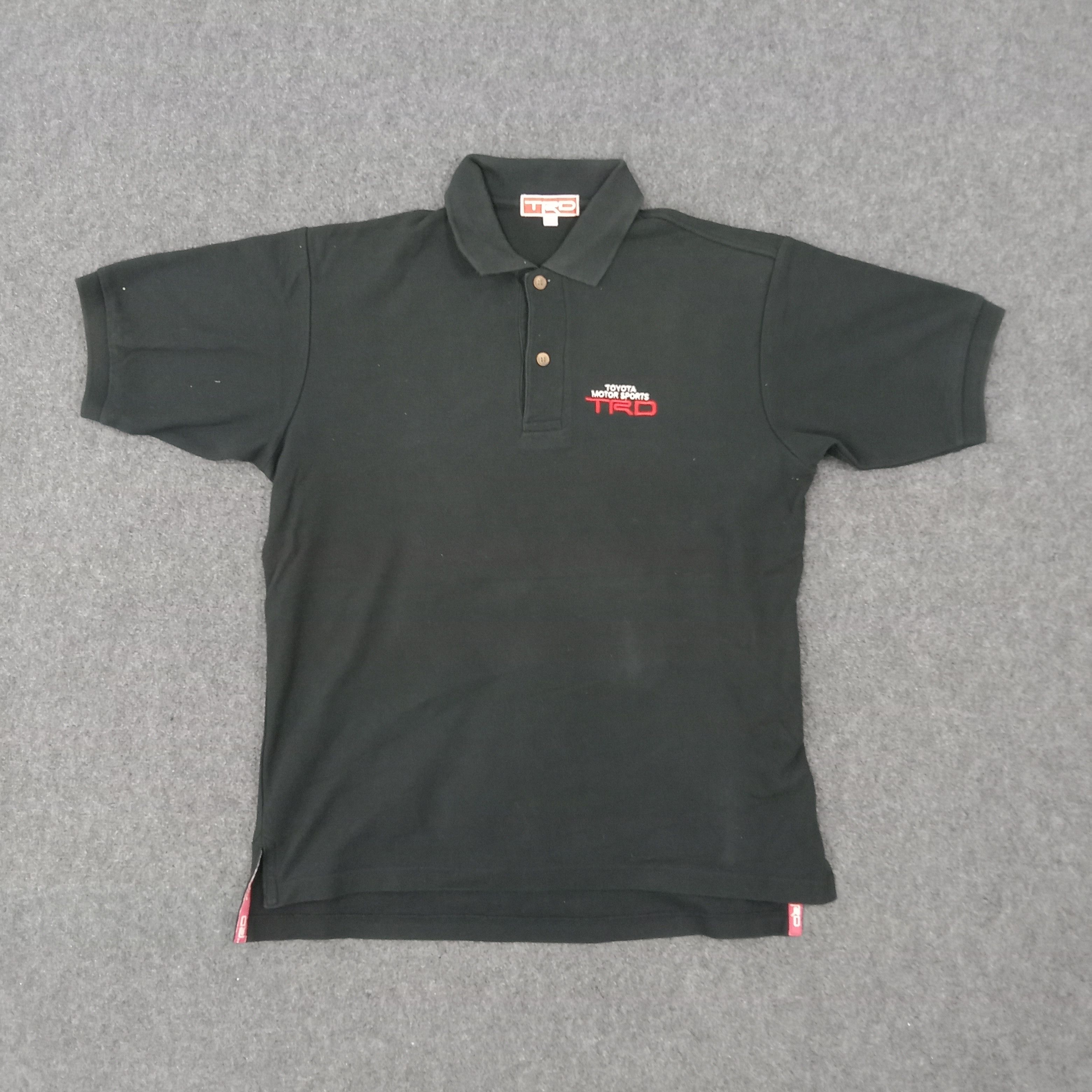 Japanese Brand × Vintage TRD Toyota Motorsports Japanese Racing Polos Size US L / EU 52-54 / 3 - 3 Thumbnail