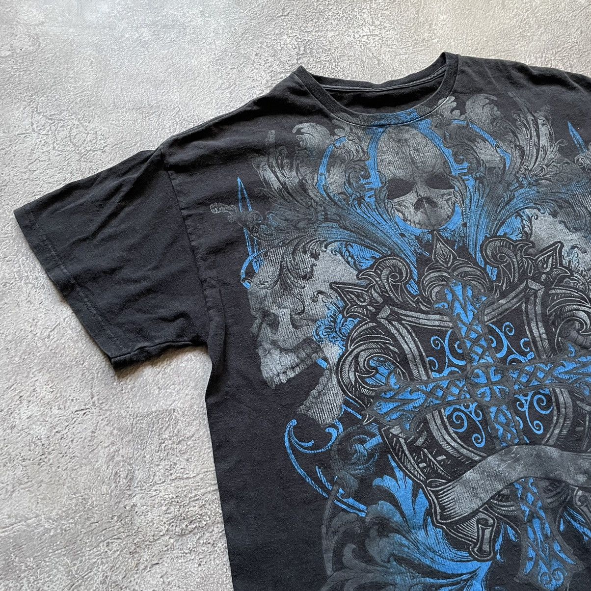 Vintage Vintage Y2K Abstract Graphic Tee All Over Print Grunge XL Size US XL / EU 56 / 4 - 4 Thumbnail