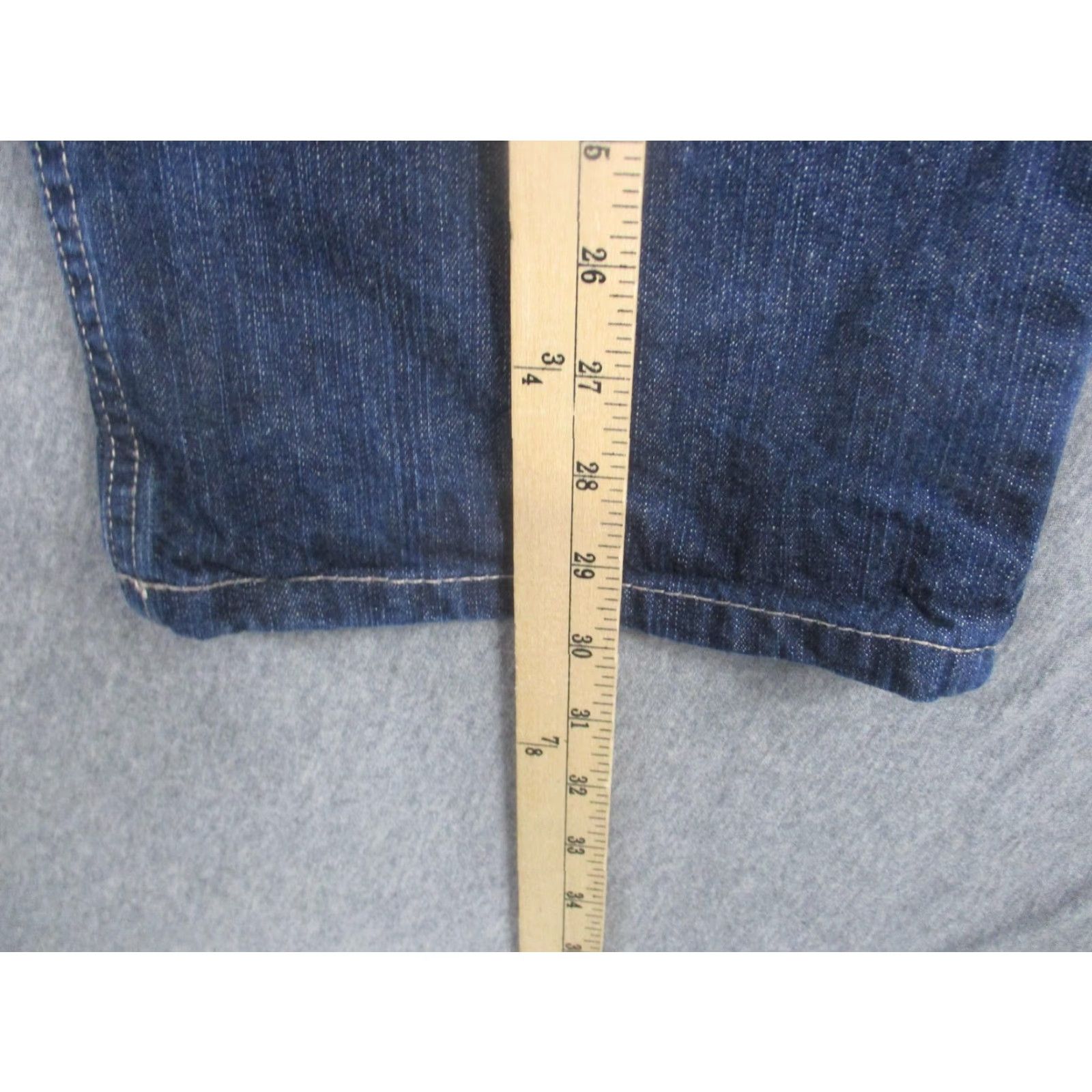 Carhartt Carhartt Jeans Mens 40x28 Blue Denim Flame Resistant Relaxed Fit Straight Workwear Size US 40 / EU 56 - 5 Thumbnail