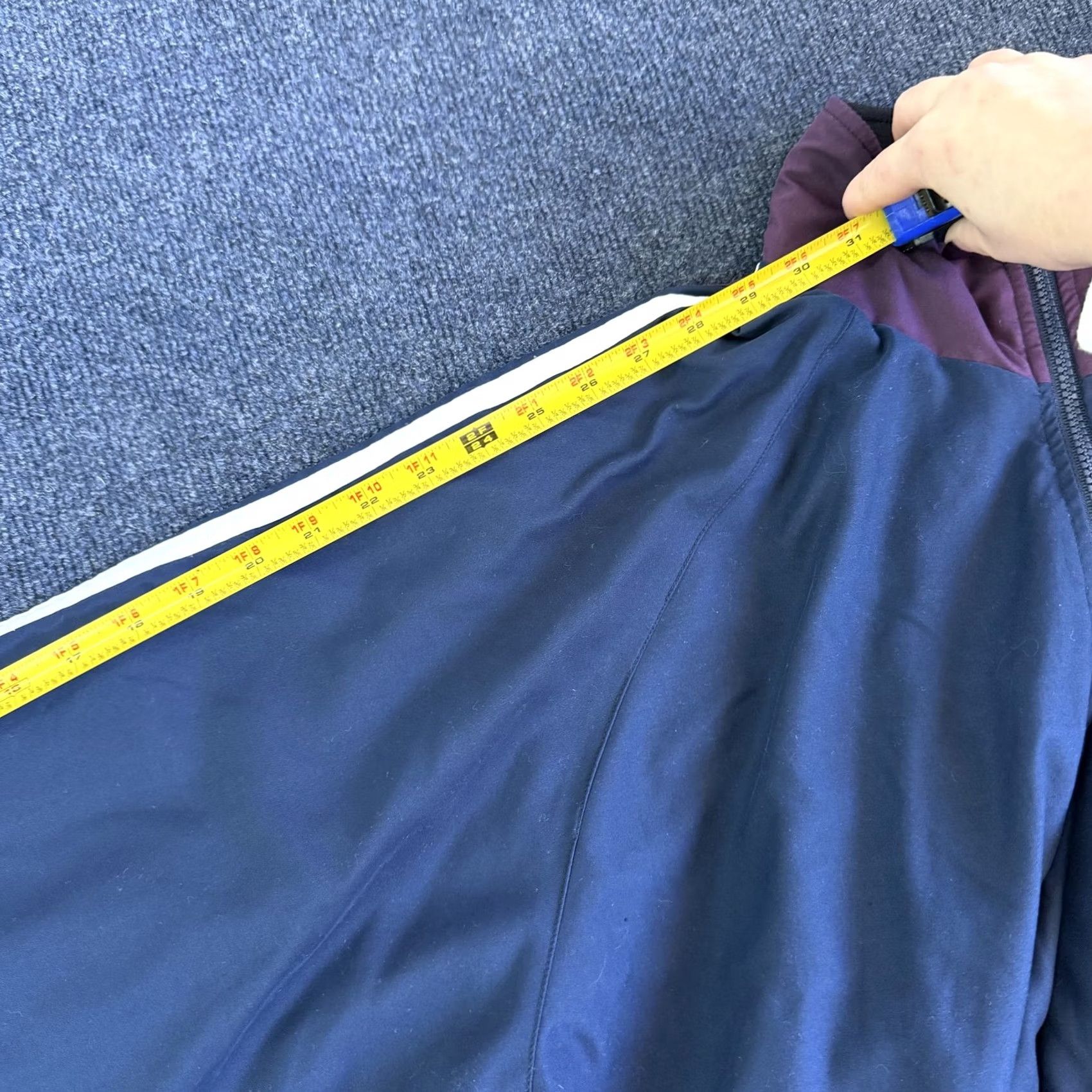 Vintage VINTAGE Winners Track Jacket Mens M Blue Zip Lined Striped Elastic Waist Size US M / EU 48-50 / 2 - 7 Thumbnail