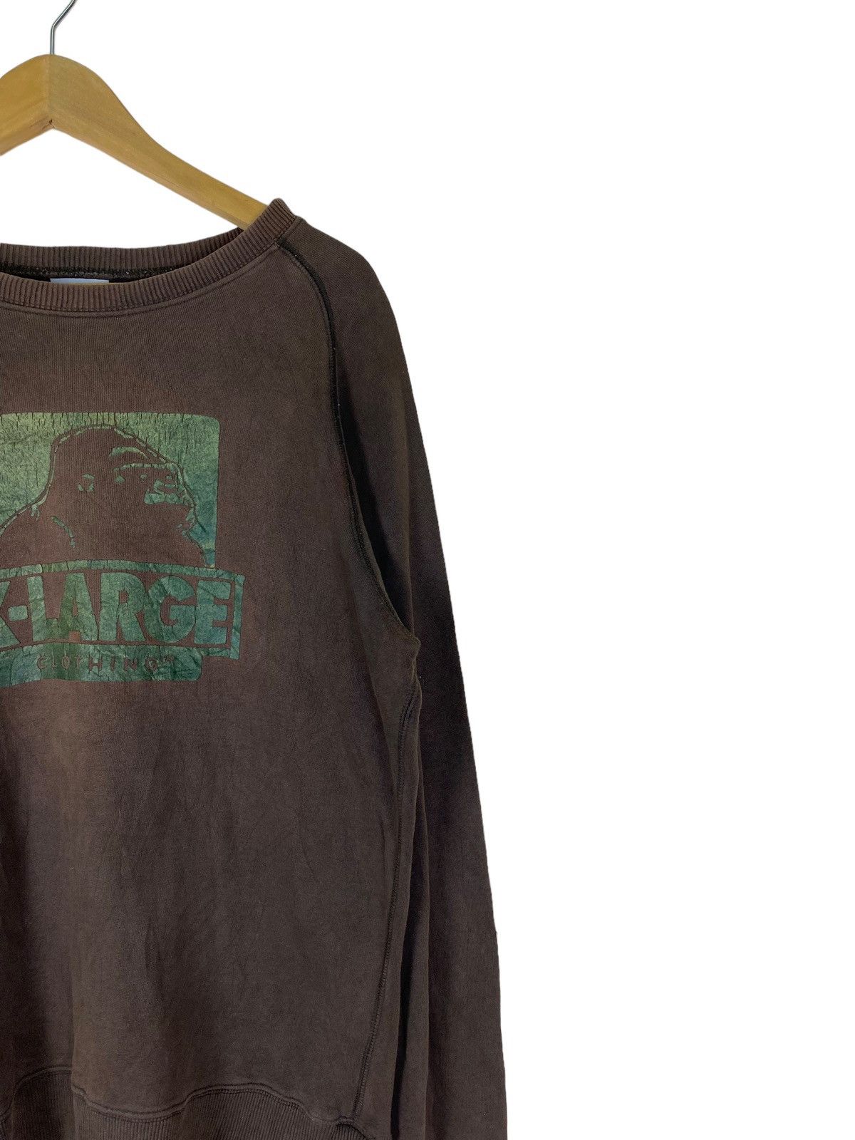 Vintage × Xlarge Vintage Trashed Xlarge Big Logo Sweatshirt Size US M / EU 48-50 / 2 - 4 Thumbnail