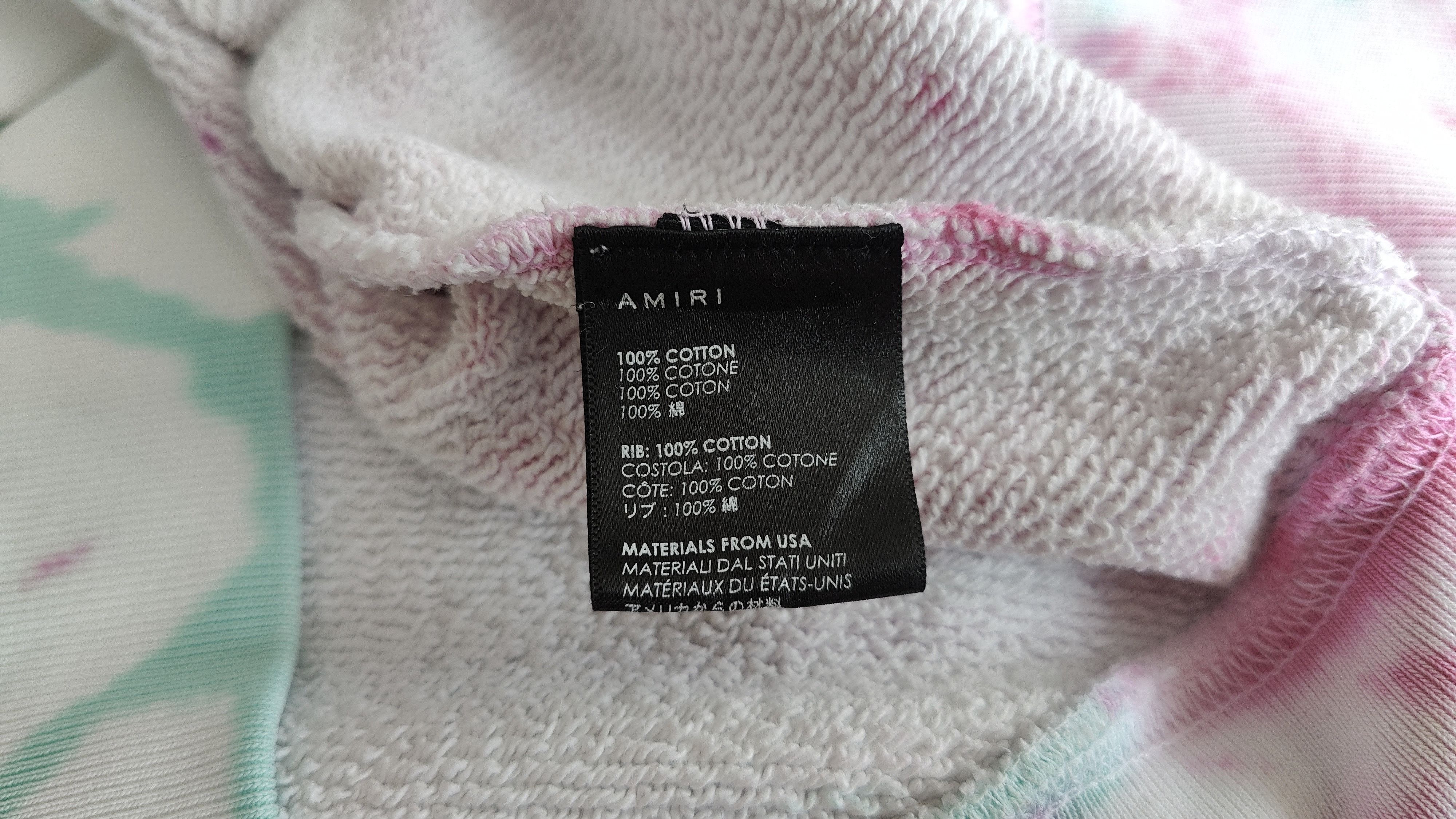 Amiri Amiri Tie Dye Big Logo Sweatshirt Hoodie Size US M / EU 48-50 / 2 - 6 Thumbnail