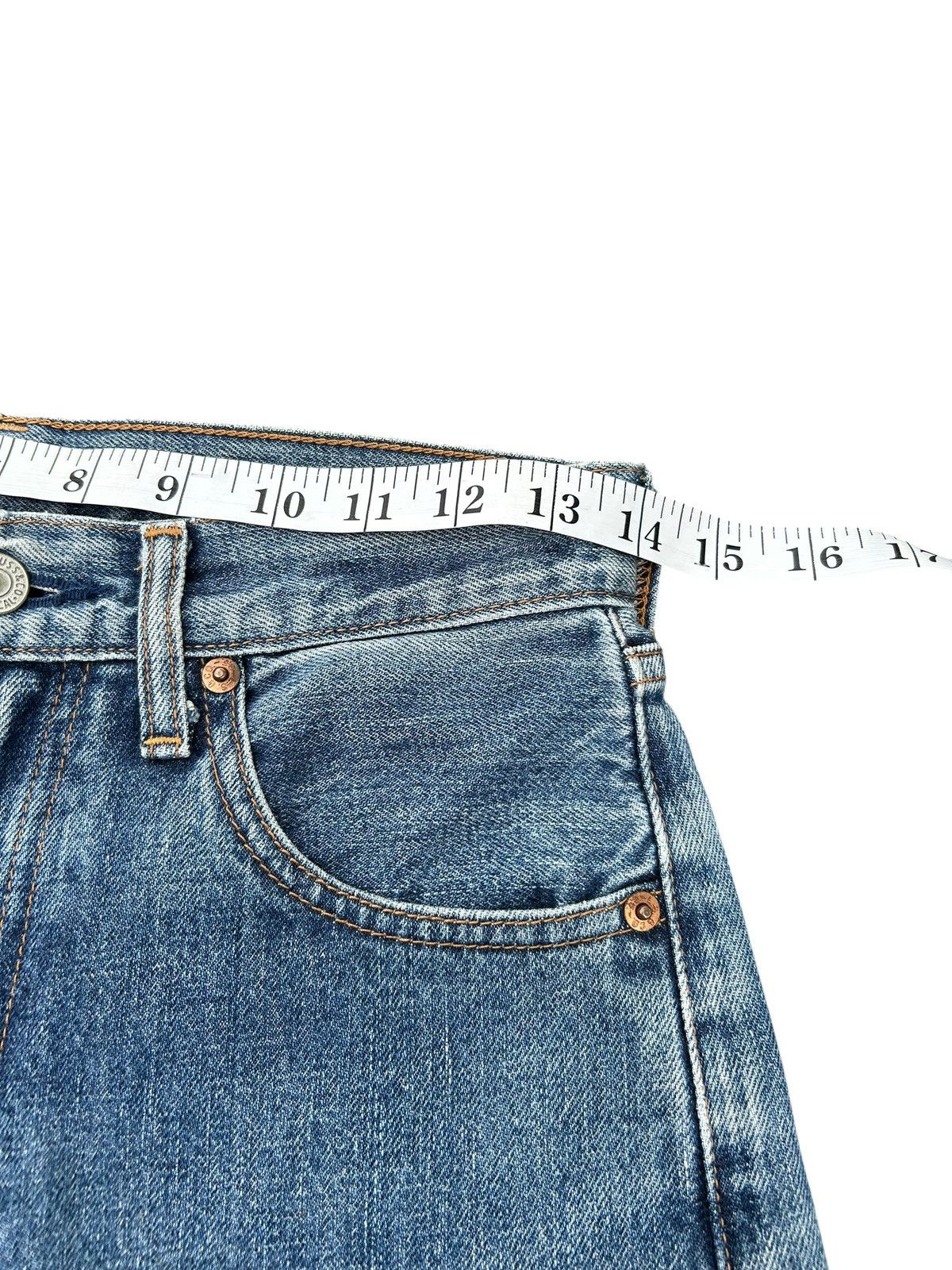 Kapital Vintage Levis Big E Selvedge Distressed Denim Jeans Size US 28 / EU 44 - 14 Thumbnail