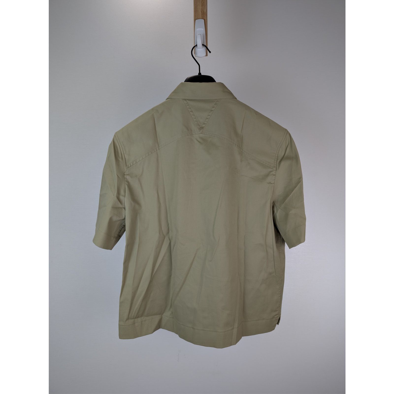 Bottega Veneta o1rshd1 Soft Organic Cotton Shirt in Travertine Size US M / EU 48-50 / 2 - 9 Thumbnail