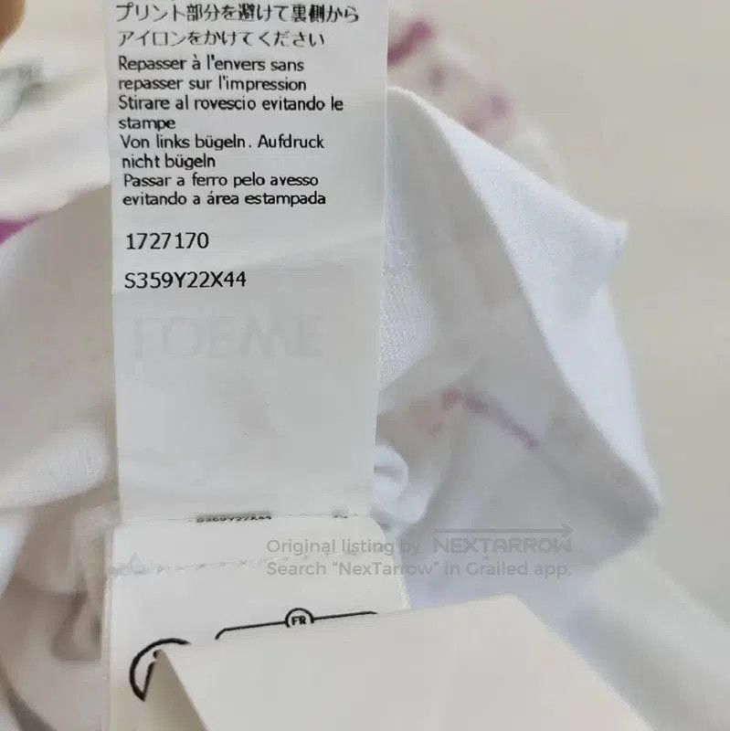 Loewe Loewe Summer White Cotton T-Shirt . Size M / US 6-8 / IT 42-44 - 5 Thumbnail