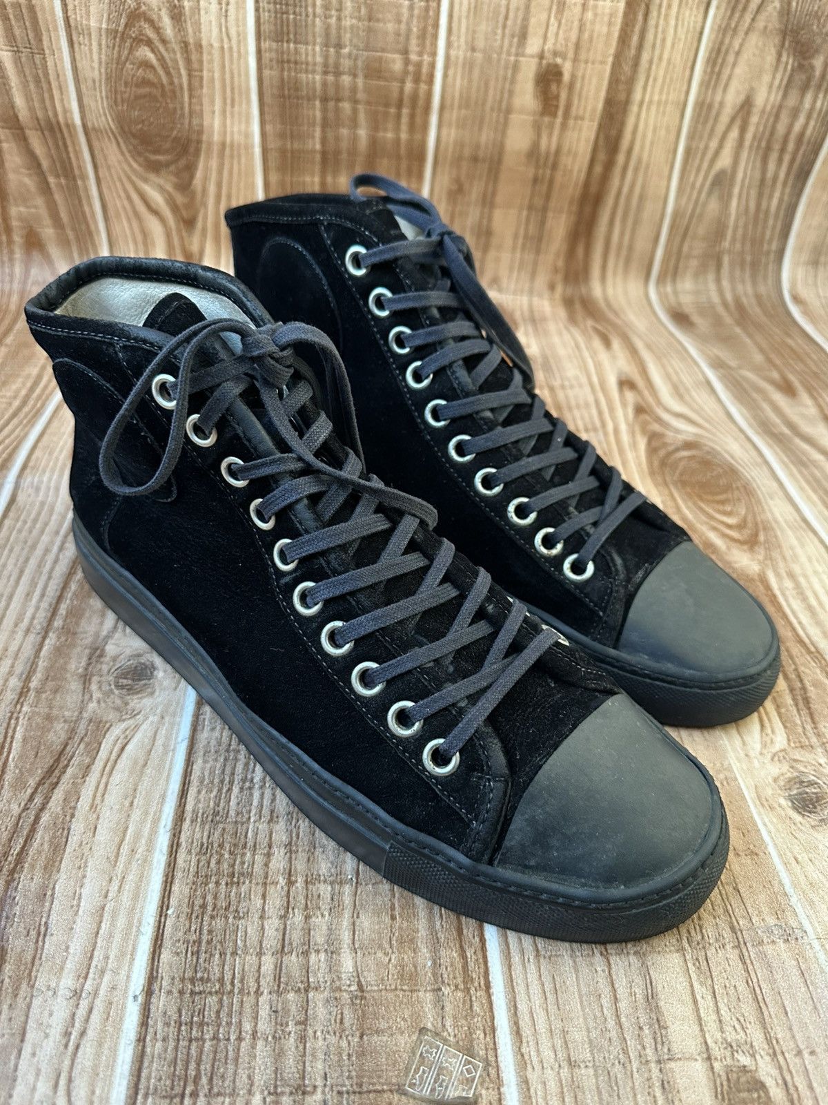 Maison Martin Margiela Hightop Black Sneakers