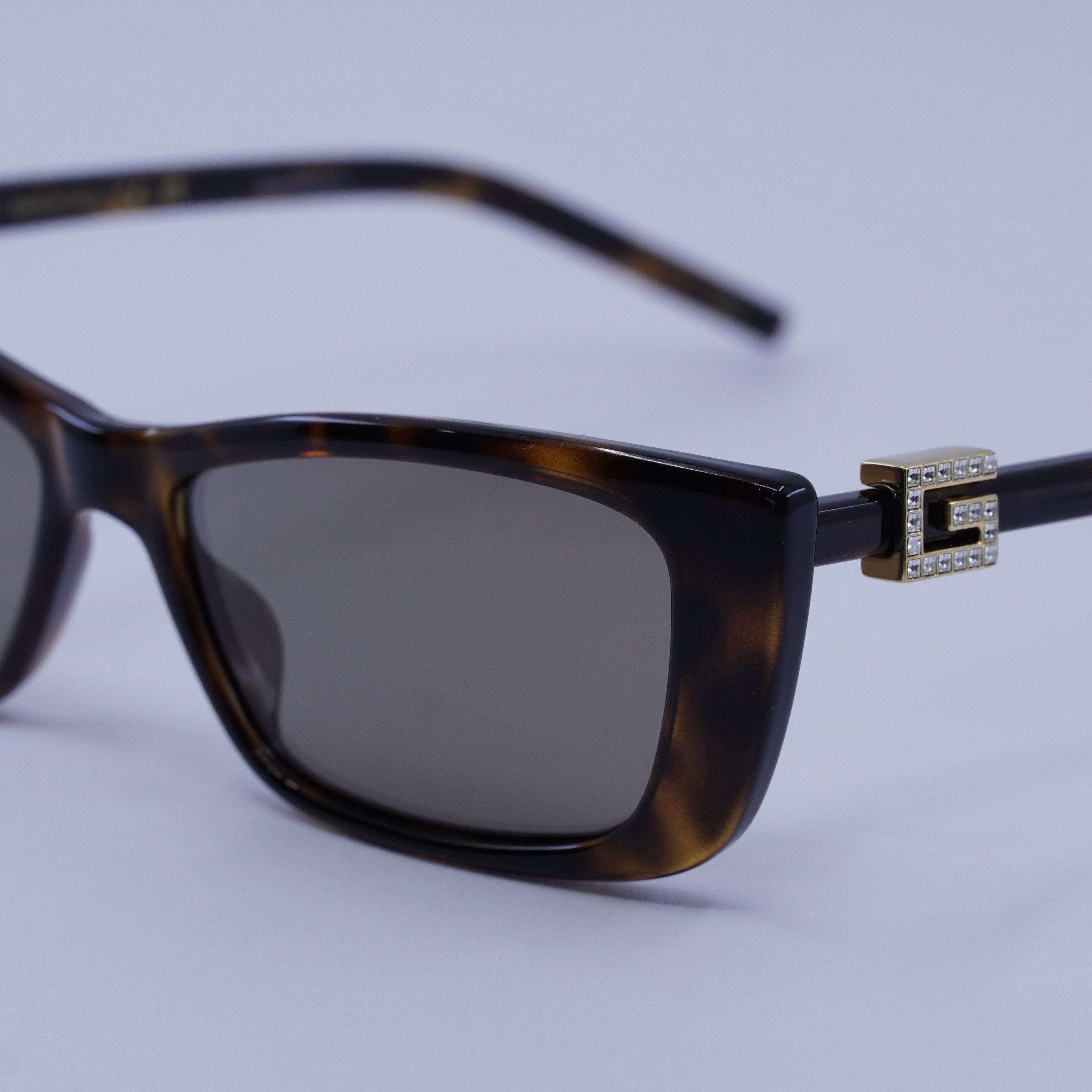 Gucci Gucci GG1681S 003 Sunglasses Havana Cat Eye Frame Size ONE SIZE - 2 Thumbnail