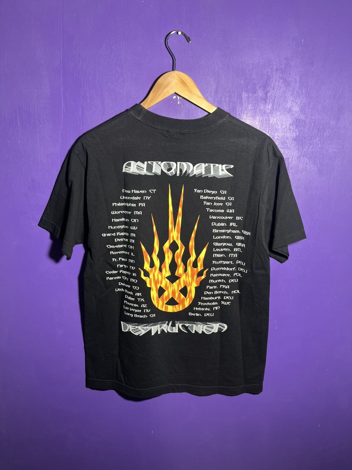 Band Tees × Vintage Vintage 2001 Static-X automatic destruction tour tee Size US M / EU 48-50 / 2 - 2 Thumbnail