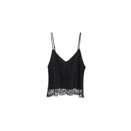 image of Amiri Black Lace Tank Top Size M, Men's