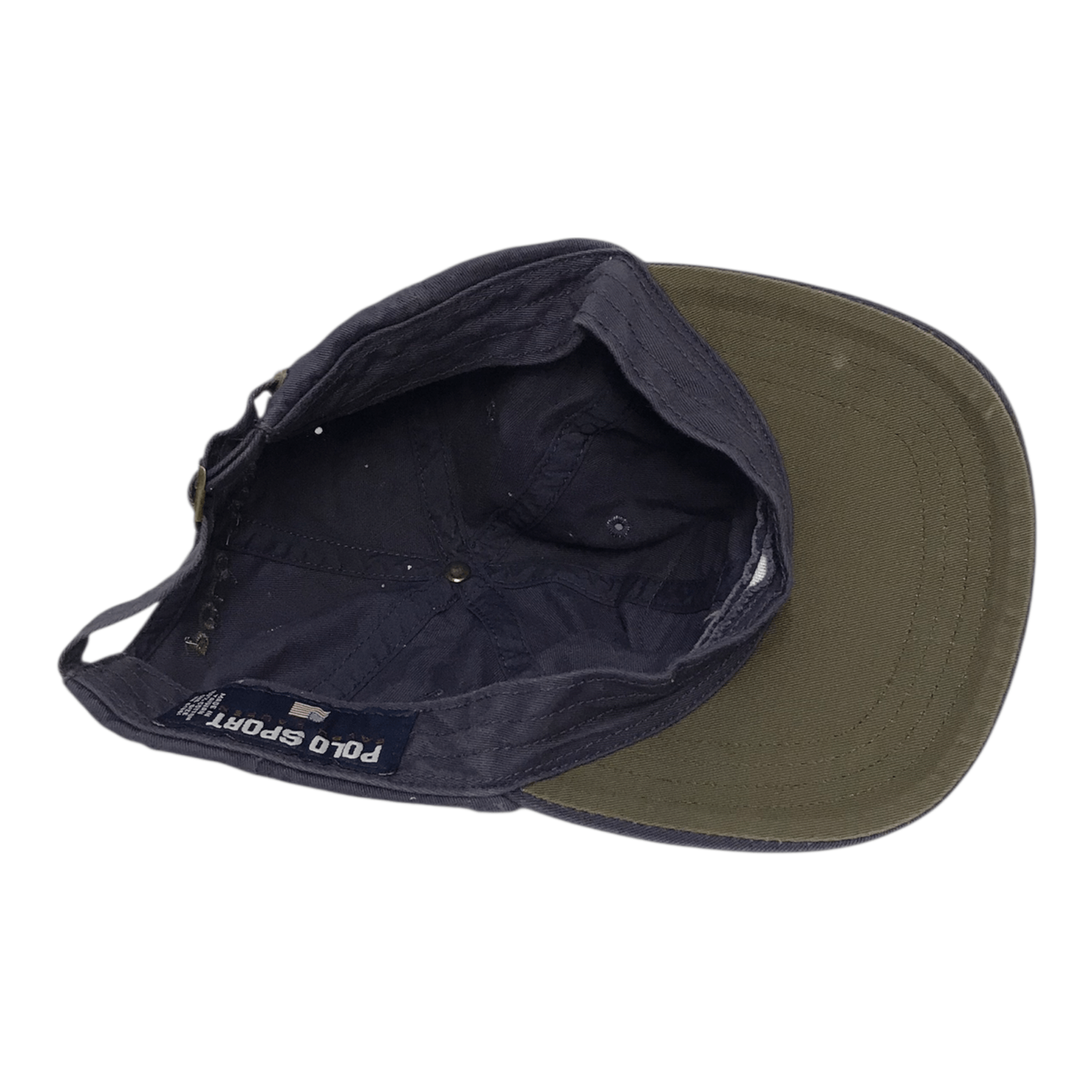 Polo Ralph Lauren Vintage Polo Sport Ralph Lauren Navy Blue Cap Size ONE SIZE - 6 Thumbnail