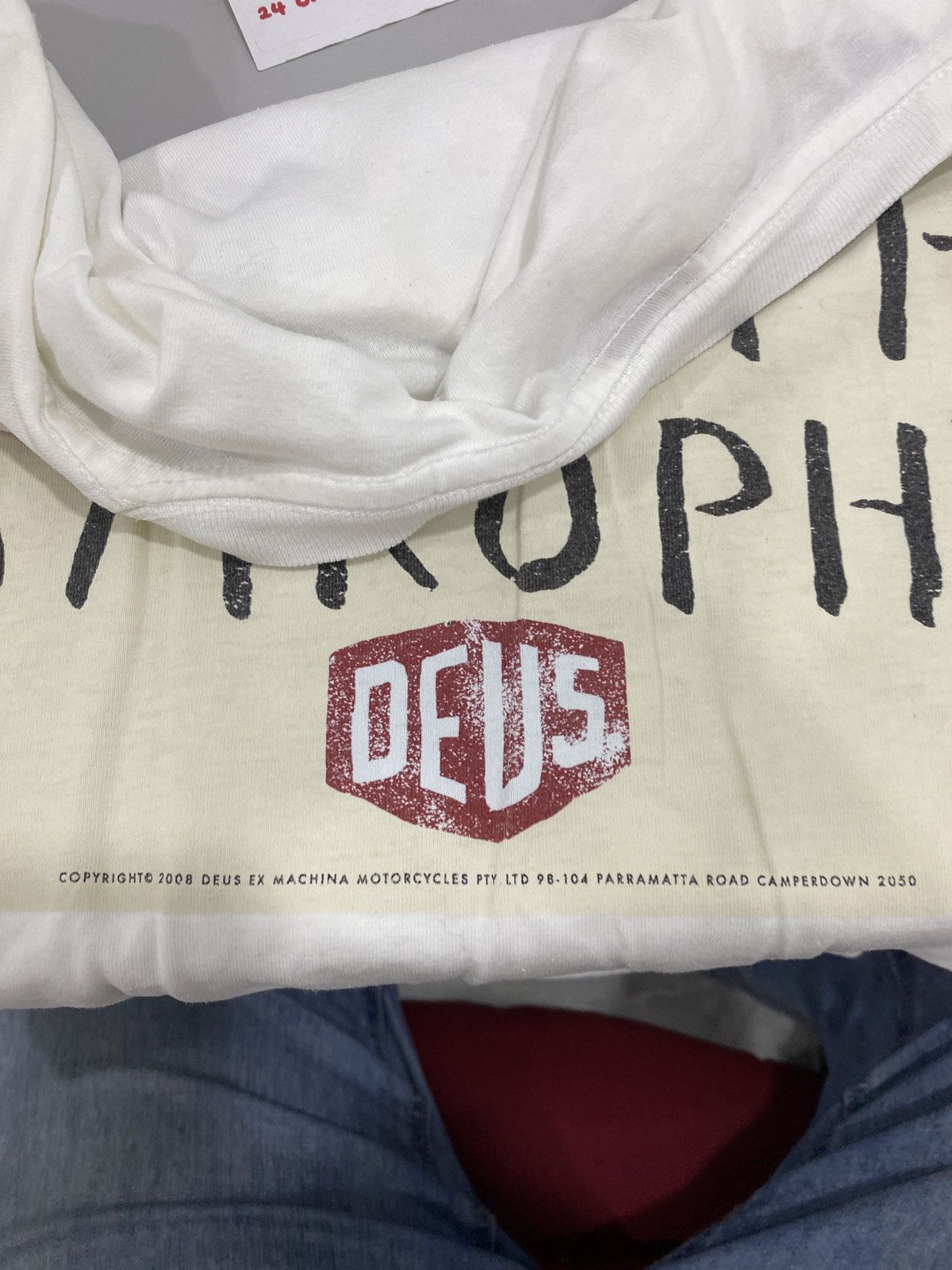Deus Ex Machina DEUS EX MACHINA X TRIUMPH CUSTOM CYCLES TEE Size US L / EU 52-54 / 3 - 5 Thumbnail