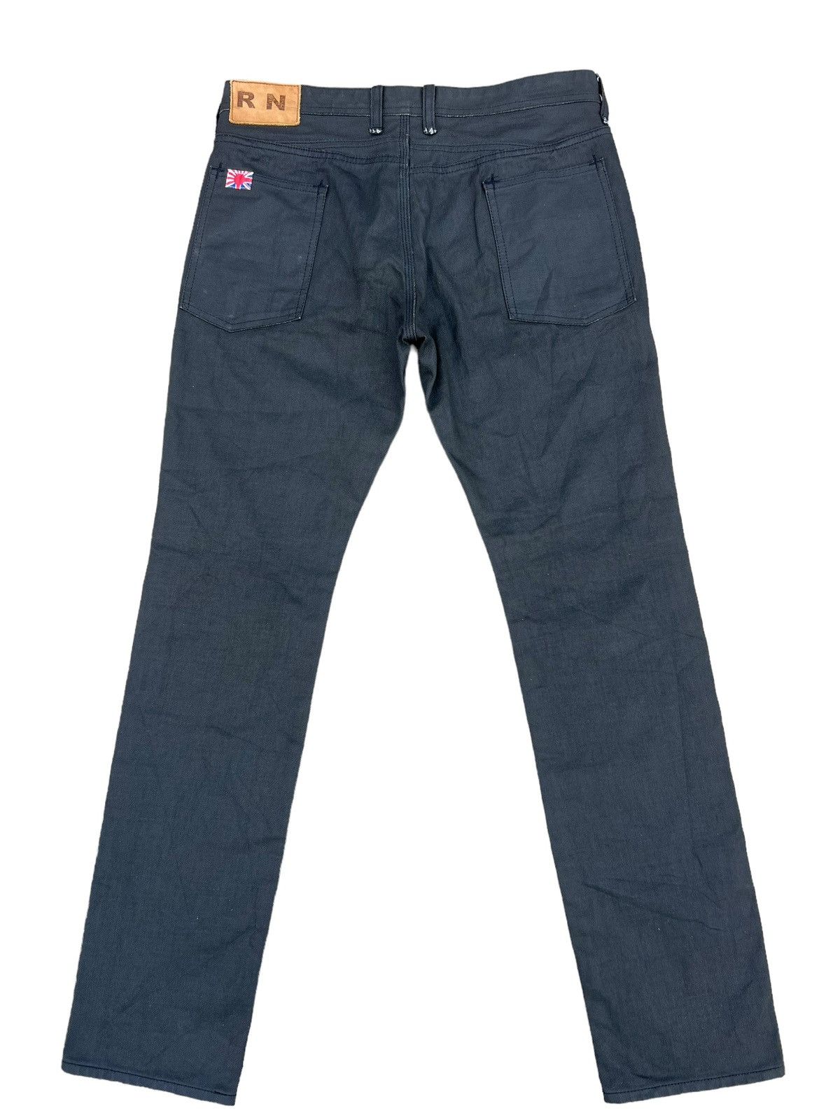 R.Newbold R.Newbold X D.I.E Waxed Denim Regular Jeans Size US 31 - 2 Thumbnail