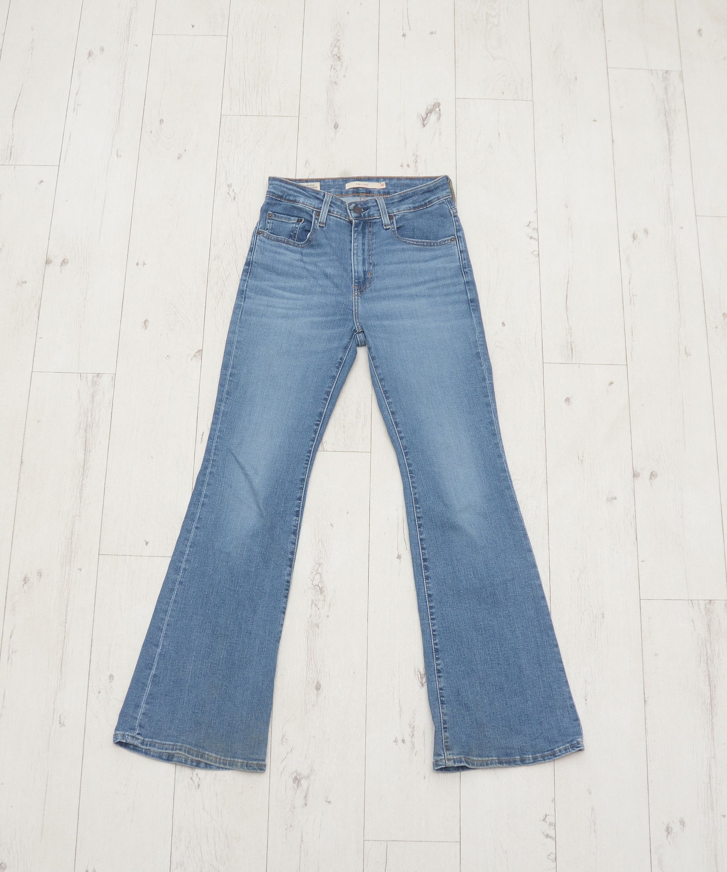 Levi's Vintage Levi's 726 Flare W29 L32 Jeans Pants Boot Cut Y2K Size 29" - 1 Thumbnail