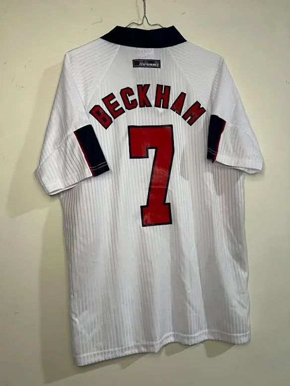 Umbro David Beckham England 1998 World Cup jersey | Grailed