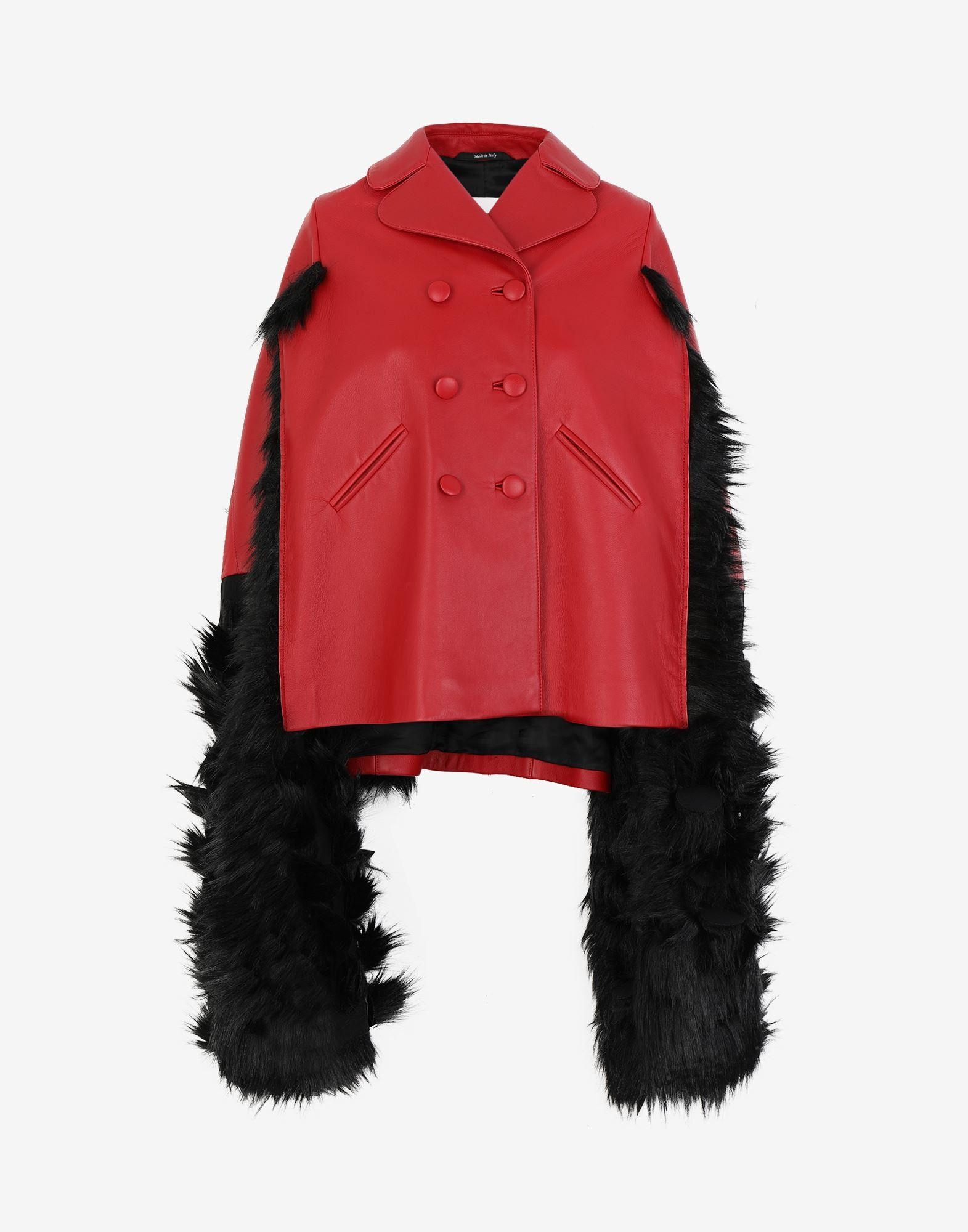 Maison Margiela o1y0625 Jacket in Red/Black Size S / US 4 / IT 40 - 1 Thumbnail