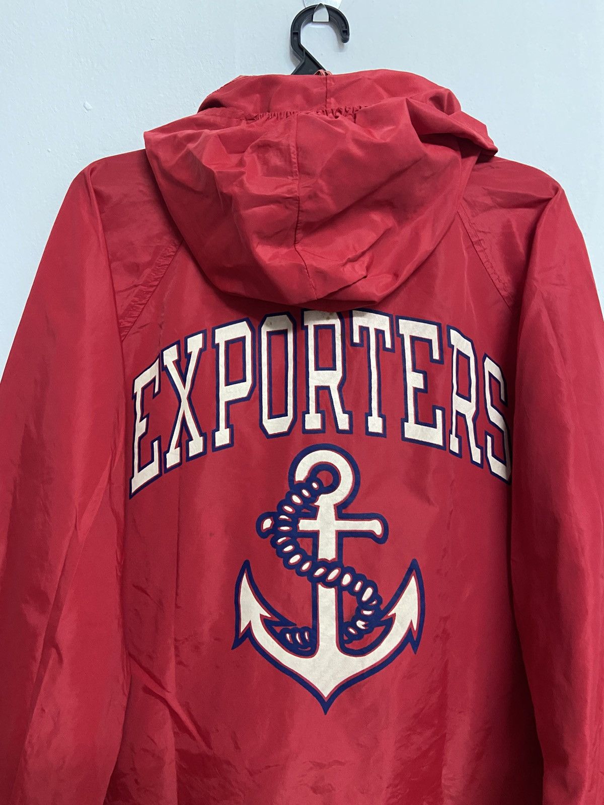 Champion Vintage Champion Windbreaker jacket Hoodie Size US L / EU 52-54 / 3 - 4 Thumbnail