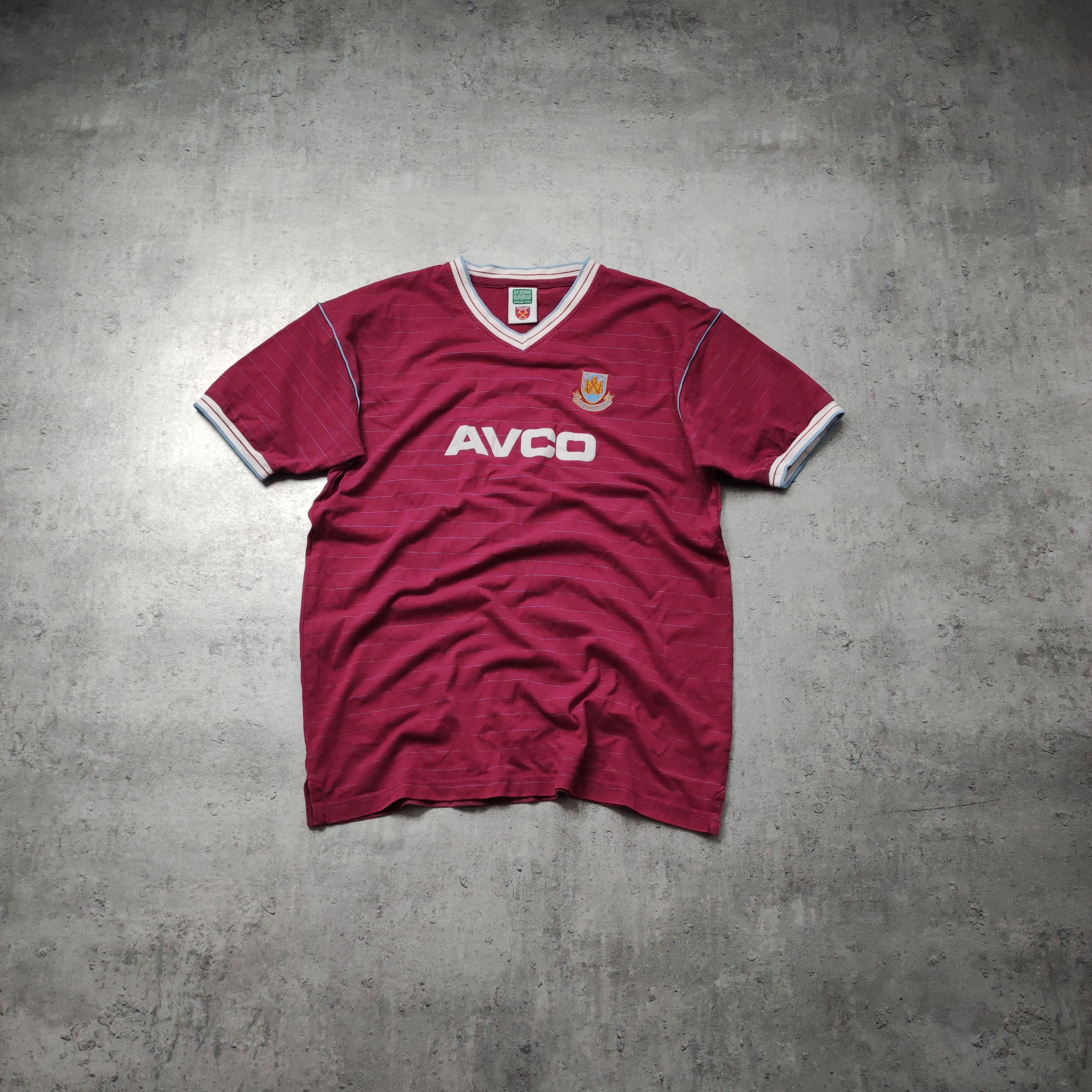 Vintage Vintage Football West Ham United 1986 Score Draw Jersey Size US XL / EU 56 / 4 - 1 Thumbnail