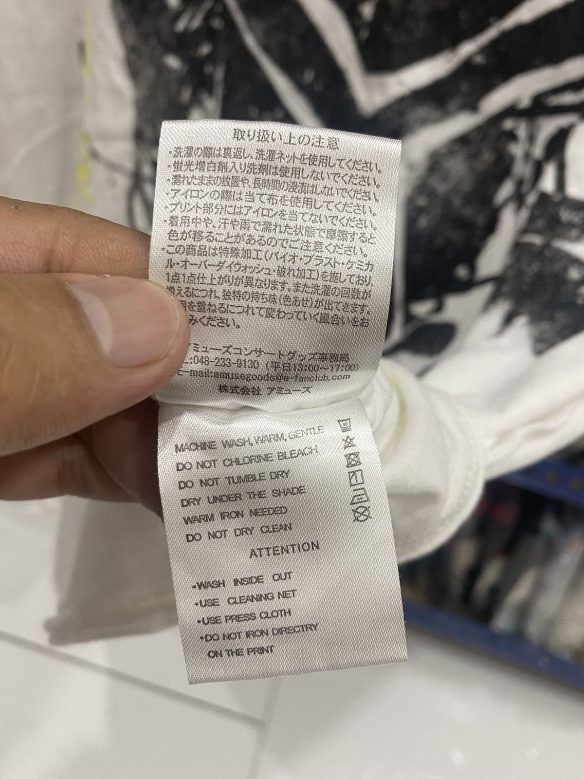 Band Tees ONE OK ROCK 2017 JAPAN TOUR TSHIRT Size US M / EU 48-50 / 2 - 19 Thumbnail