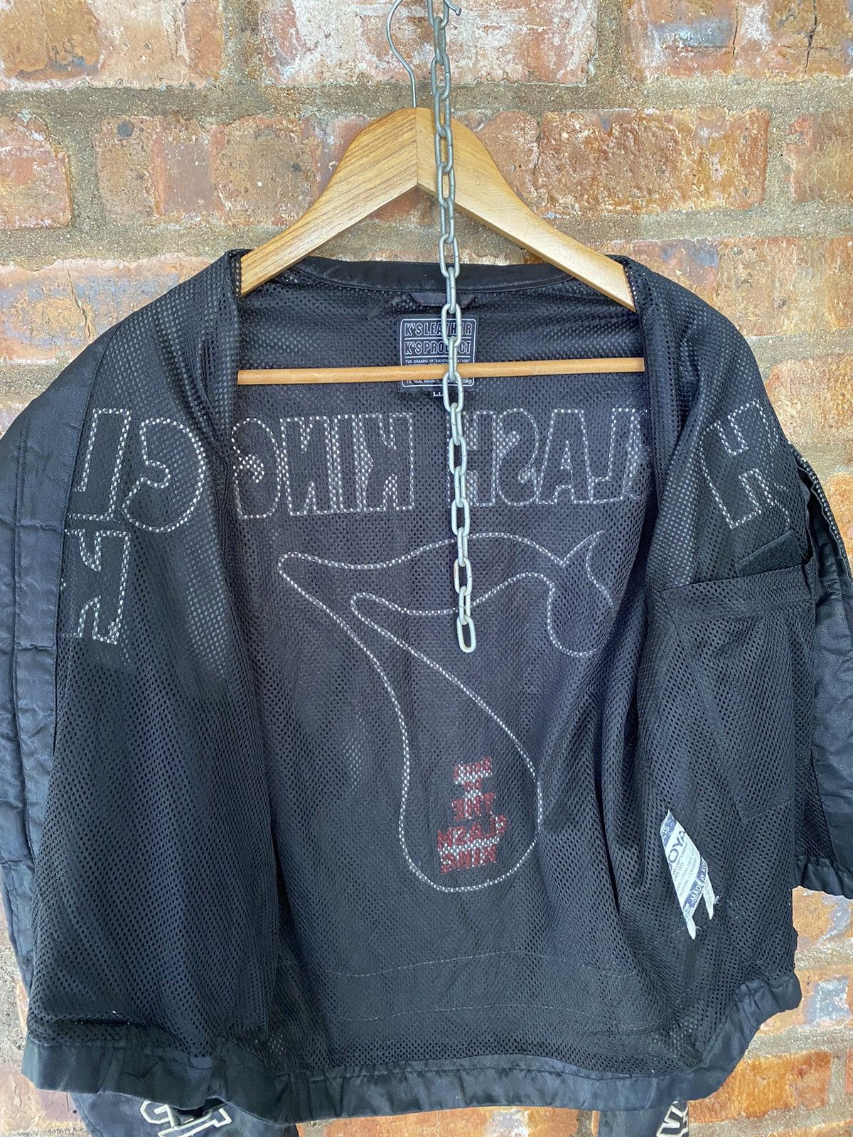 Japanese Brand × Kadoya Vtg Kadoya Clash King Skull Embroidered patches motorcycles Size US L / EU 52-54 / 3 - 22 Thumbnail