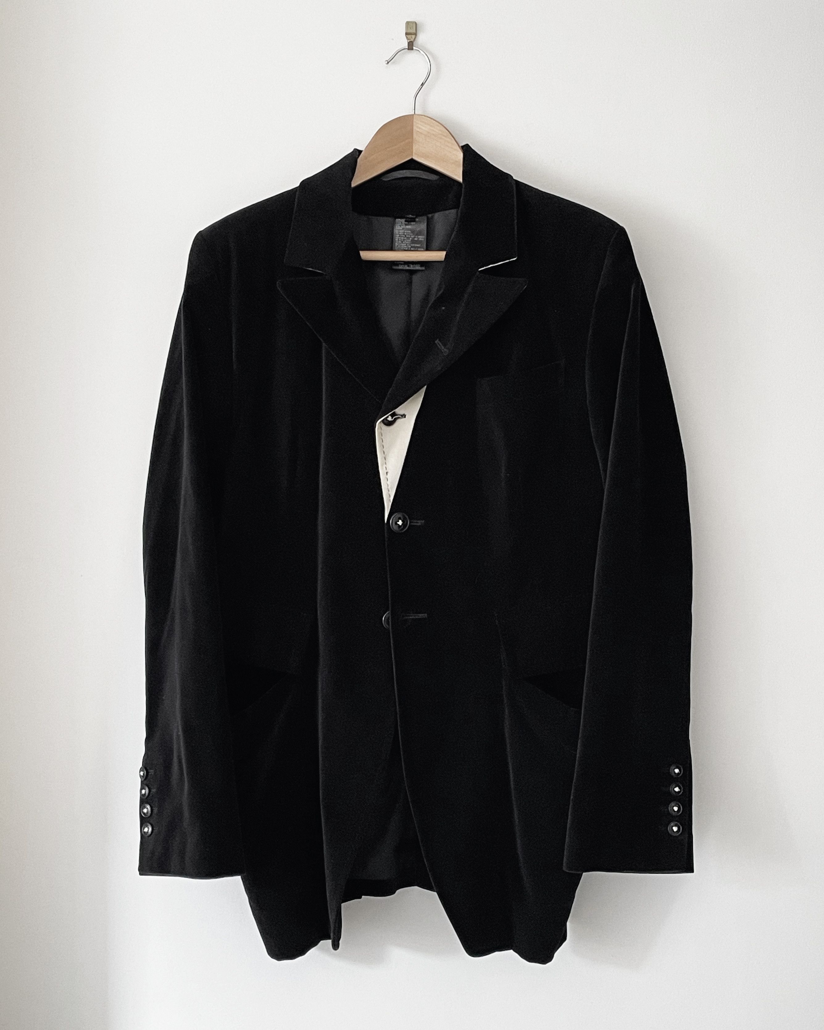 Ann Demeulemeester F/W06 Look 19 Velvet Jacket Size 46R - 1 Thumbnail