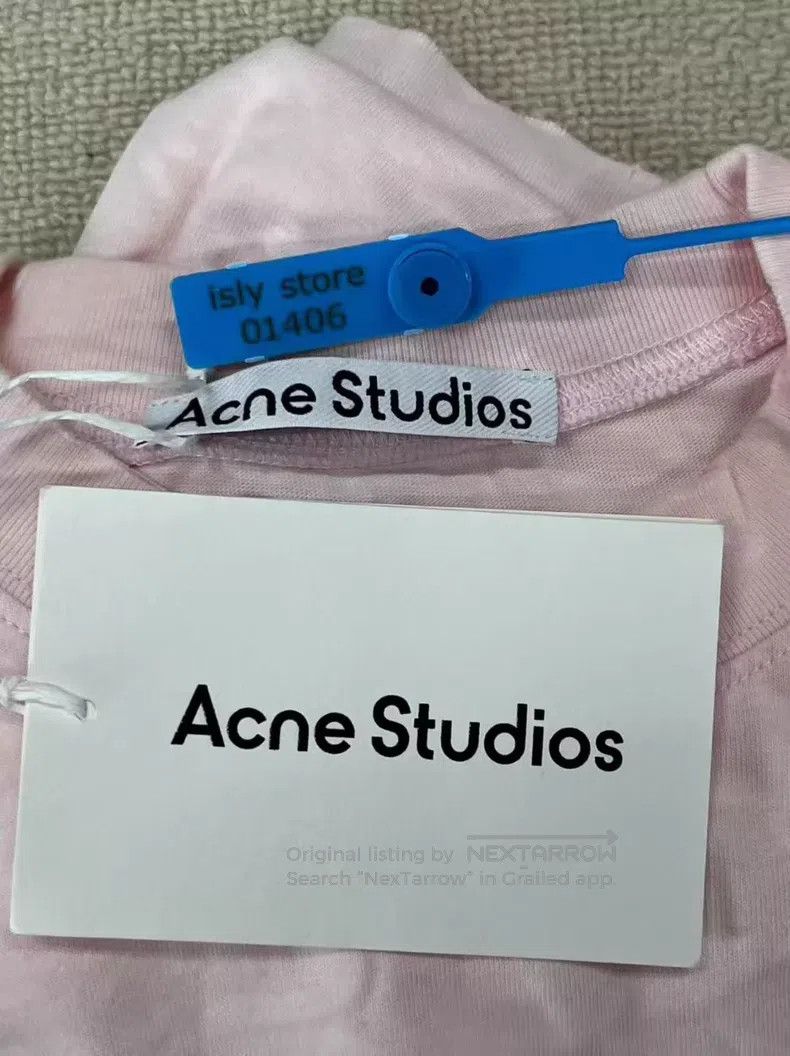 Acne Studios Acne Studios Mixed-color logo print crewneck loose short-s Size US XS / EU 42 / 0 - 4 Thumbnail
