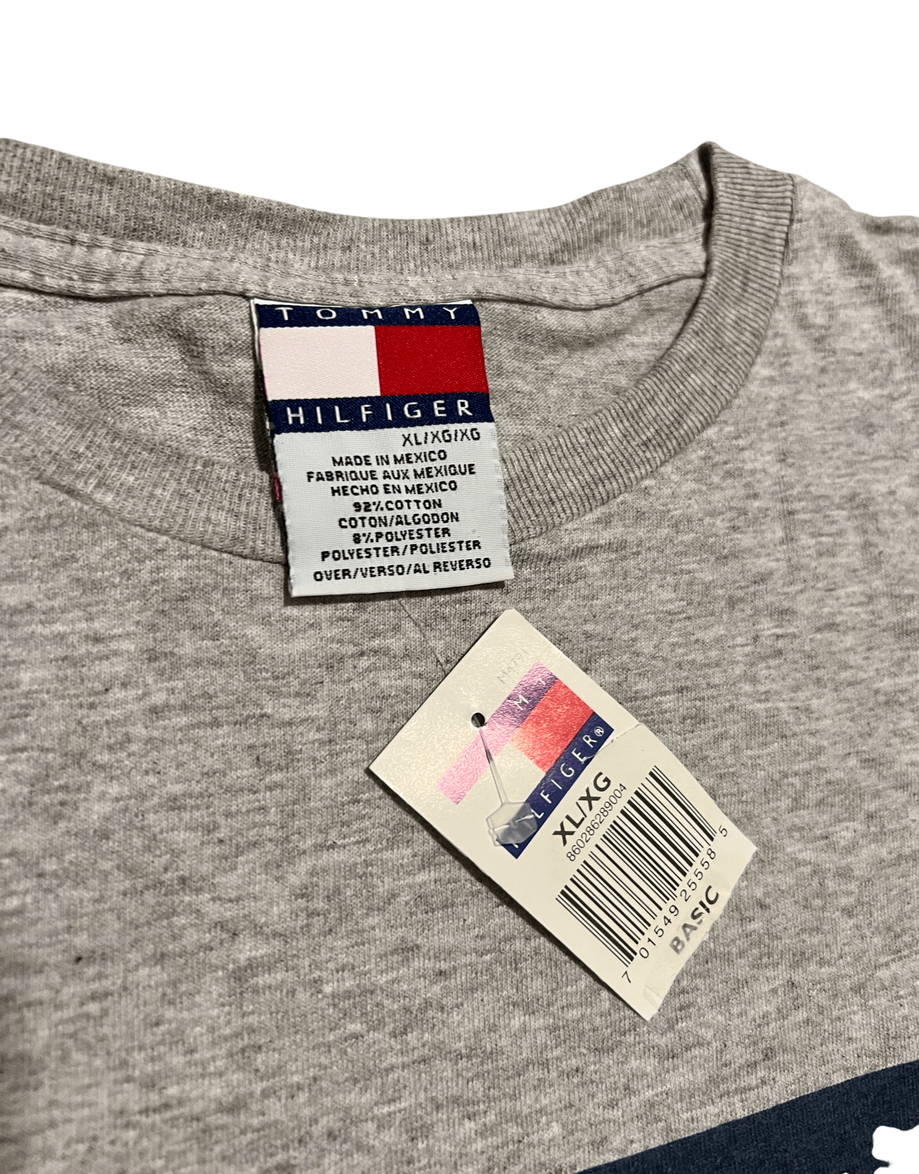 Tommy Hilfiger Tommy Hilfiger Y2K Big Logo Vintage Graphic T-Shirt Size US XL / EU 56 / 4 - 4 Thumbnail