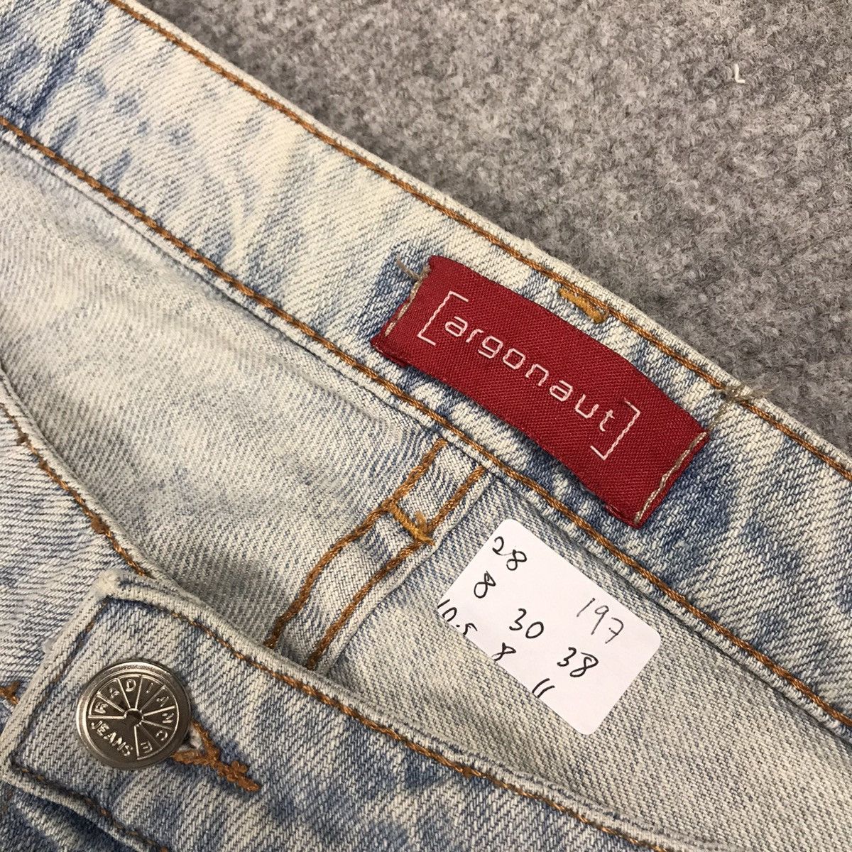 Japanese Brand FLARE DENIM ARGONAUT JAPAN BRAND BOOTCUT PANTS Size 28" / US 6 / IT 42 - 14 Thumbnail