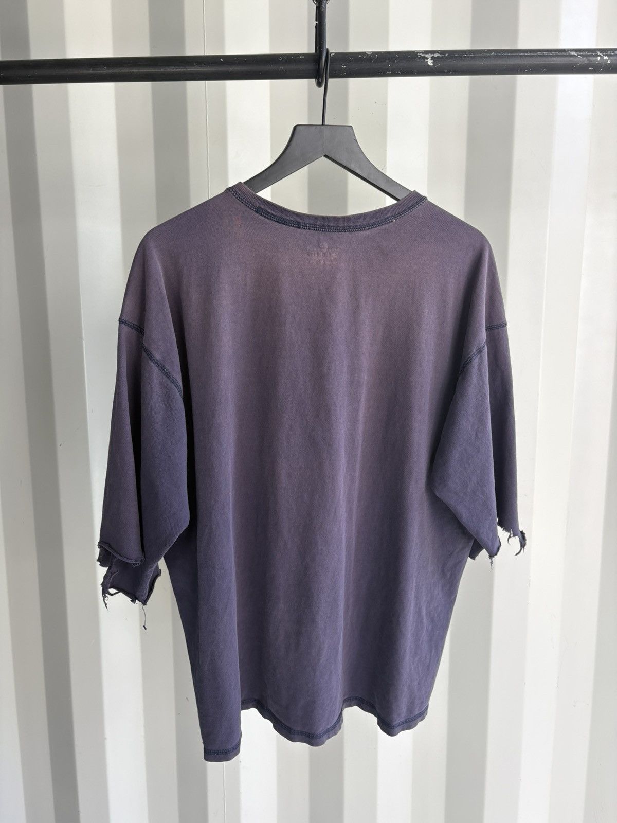 Vintage Blank Thrashed Faded Distressed Shirt GRUNGE Band Size US XL / EU 56 / 4 - 3 Thumbnail