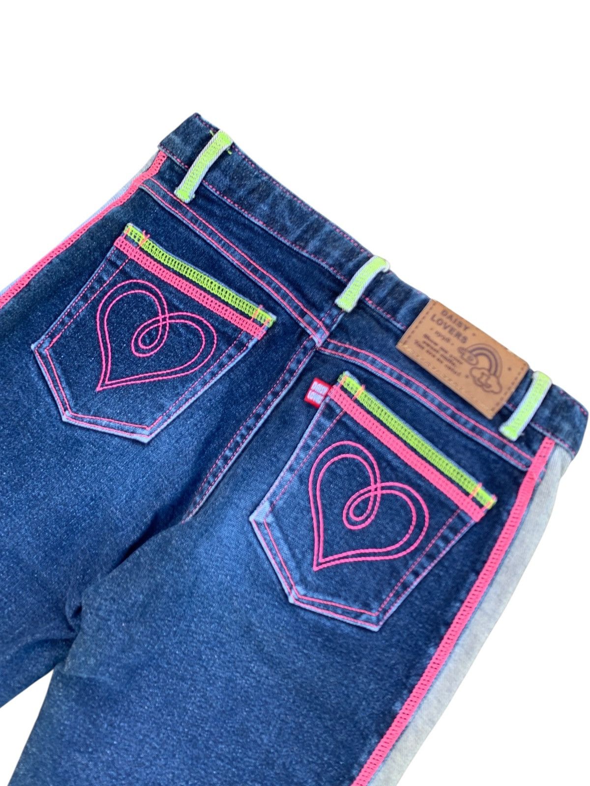 Angel Blue 2000s Daisy Lovers Y2k unique flared pants Size 27" / US 4 / IT 40 - 4 Thumbnail