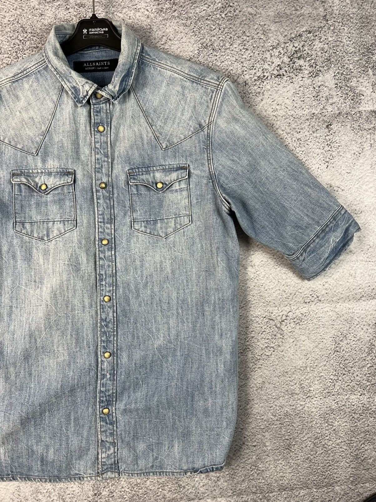 20471120 All saints suqi hs shirt Size US M / EU 48-50 / 2 - 3 Thumbnail