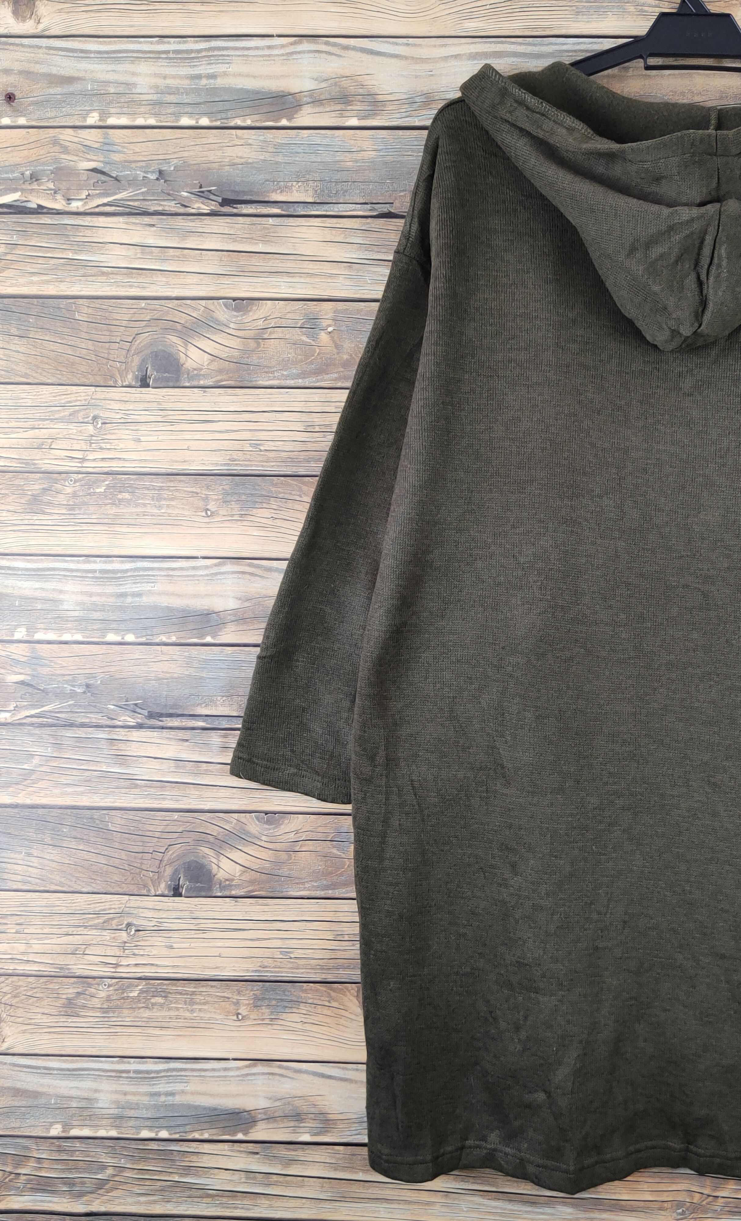 Homespun Knitwear × Japanese Brand Designer 🔥Citrine Chakra Olive Knitwear Hoodie Cardigan Size M / US 6-8 / IT 42-44 - 8 Thumbnail