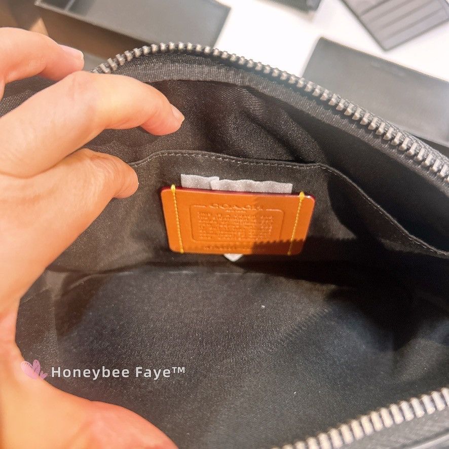Coach Graham Crossbody Bag In Signature Canvas With Varsity Stripe Size ONE SIZE - 6 Thumbnail