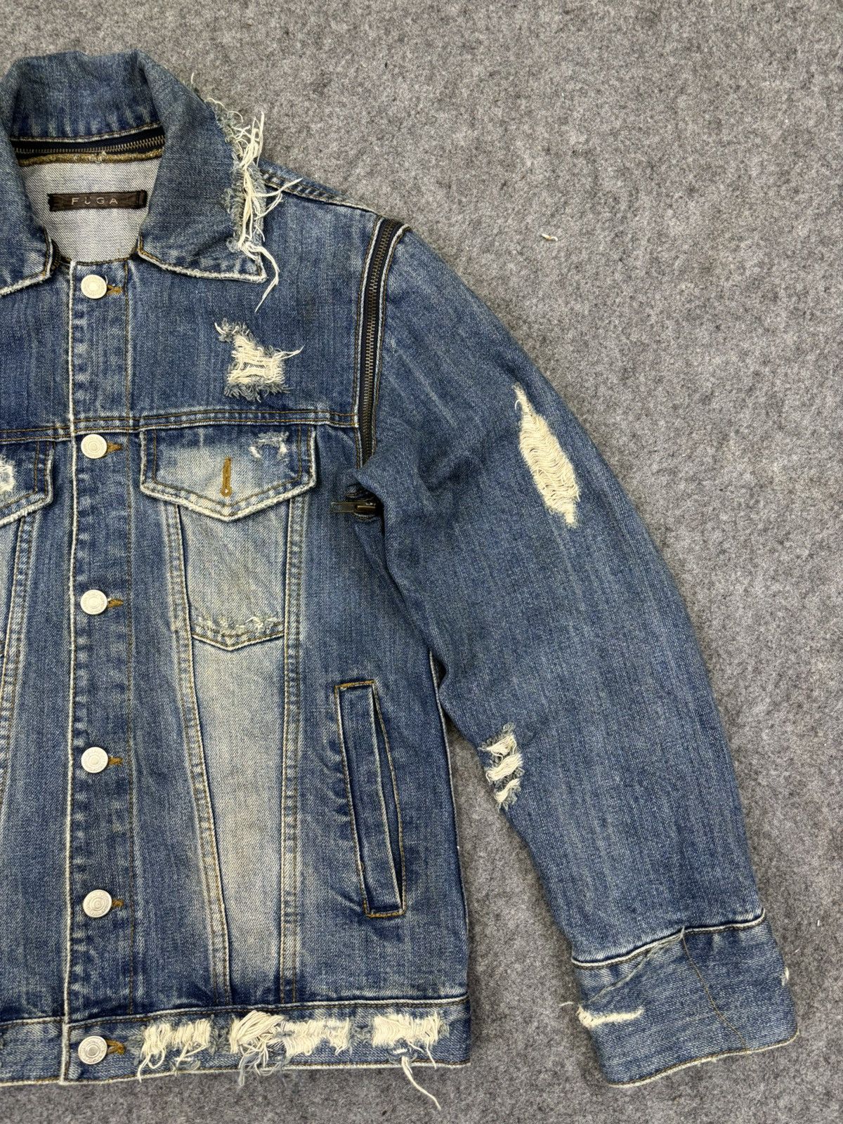 GOSTAR DE FUGA 💥Archival💥Fuga Vest X Jacket Distressed Jacket F856 Size US XS / EU 42 / 0 - 3 Thumbnail