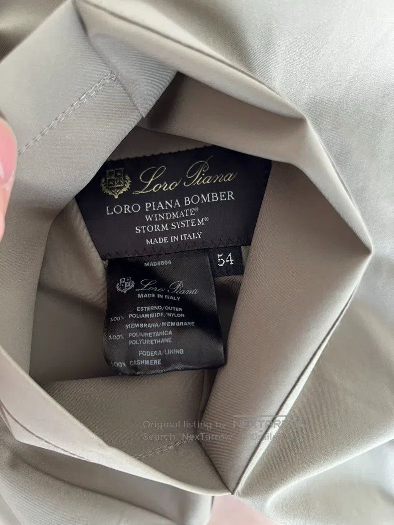 Loro Piana Loro Piana Grey Winmate Bomber Size US L / EU 52-54 / 3 - 3 Thumbnail