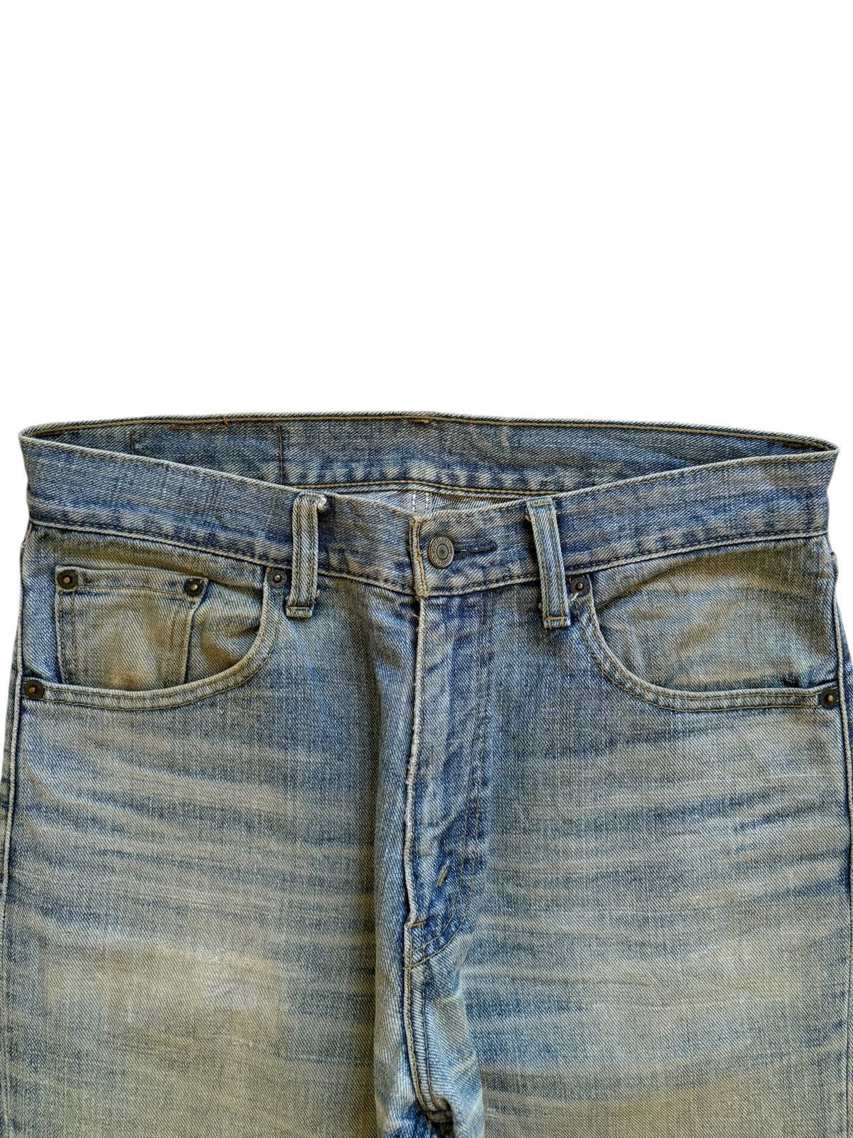 Levi's × Levi's Vintage Clothing Vintage 90s Levis 533 Mud Wash Distressed Loose Jeans Size US 31 - 4 Thumbnail