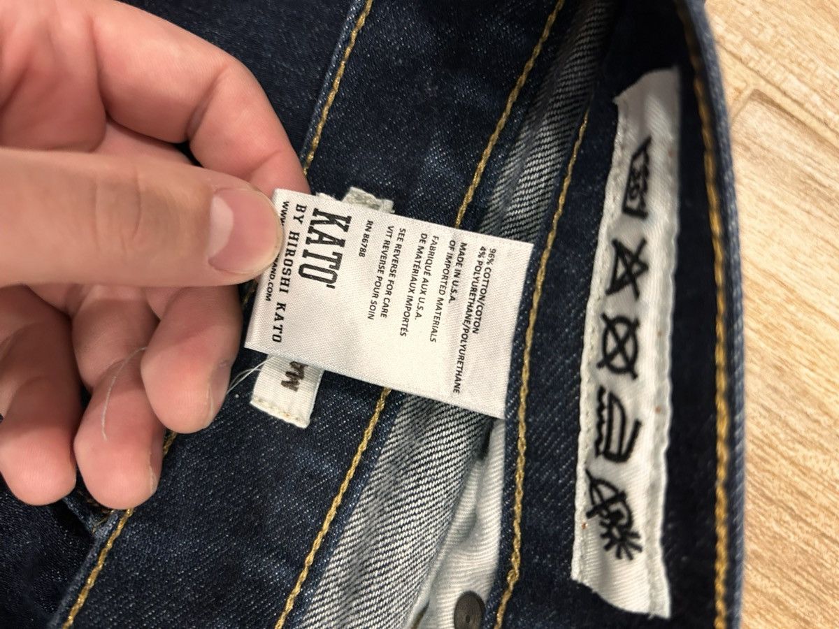 Hiroshi Kato Hiroshi Kato Slim Taper Indigo Jeans Size US 31 - 10 Thumbnail