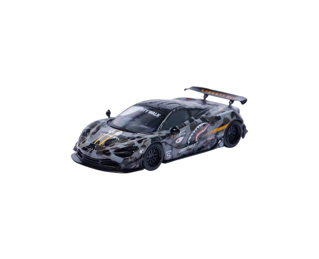 Bape BAPE X LBWK Mini GT ABC Camo McLarren 720S 1/64 | Grailed