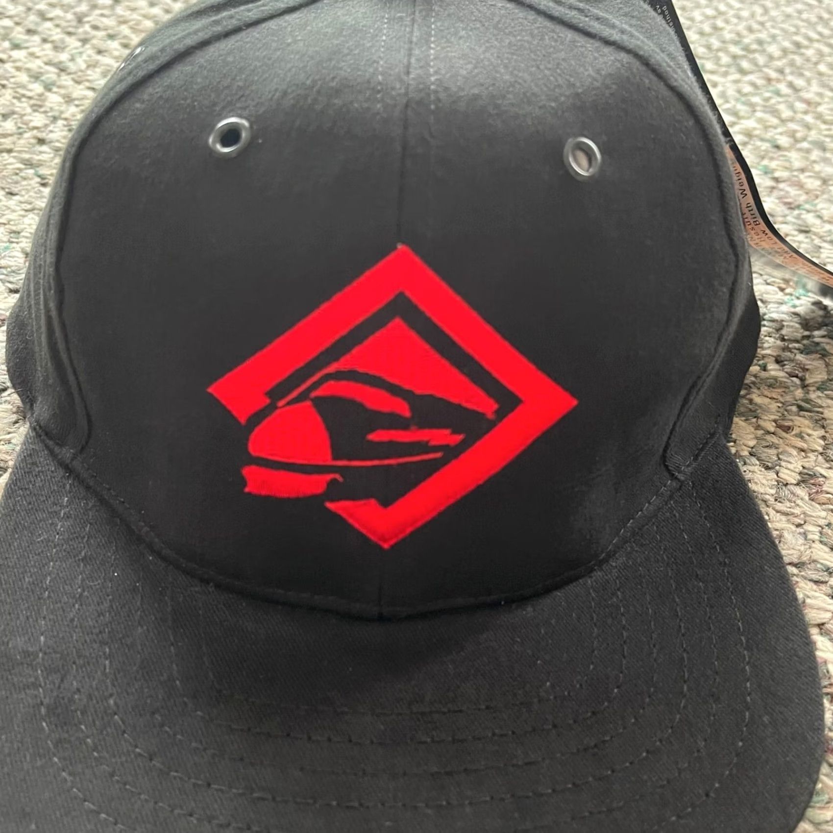 Marlboro VINTAGE Marlboro Train Hat Black Tobacco Cigarette Railroad Strapback Cap NWT Adjustable Black Unisex Adults Snapback 80s 90s Size ONE SIZE - 2 Thumbnail